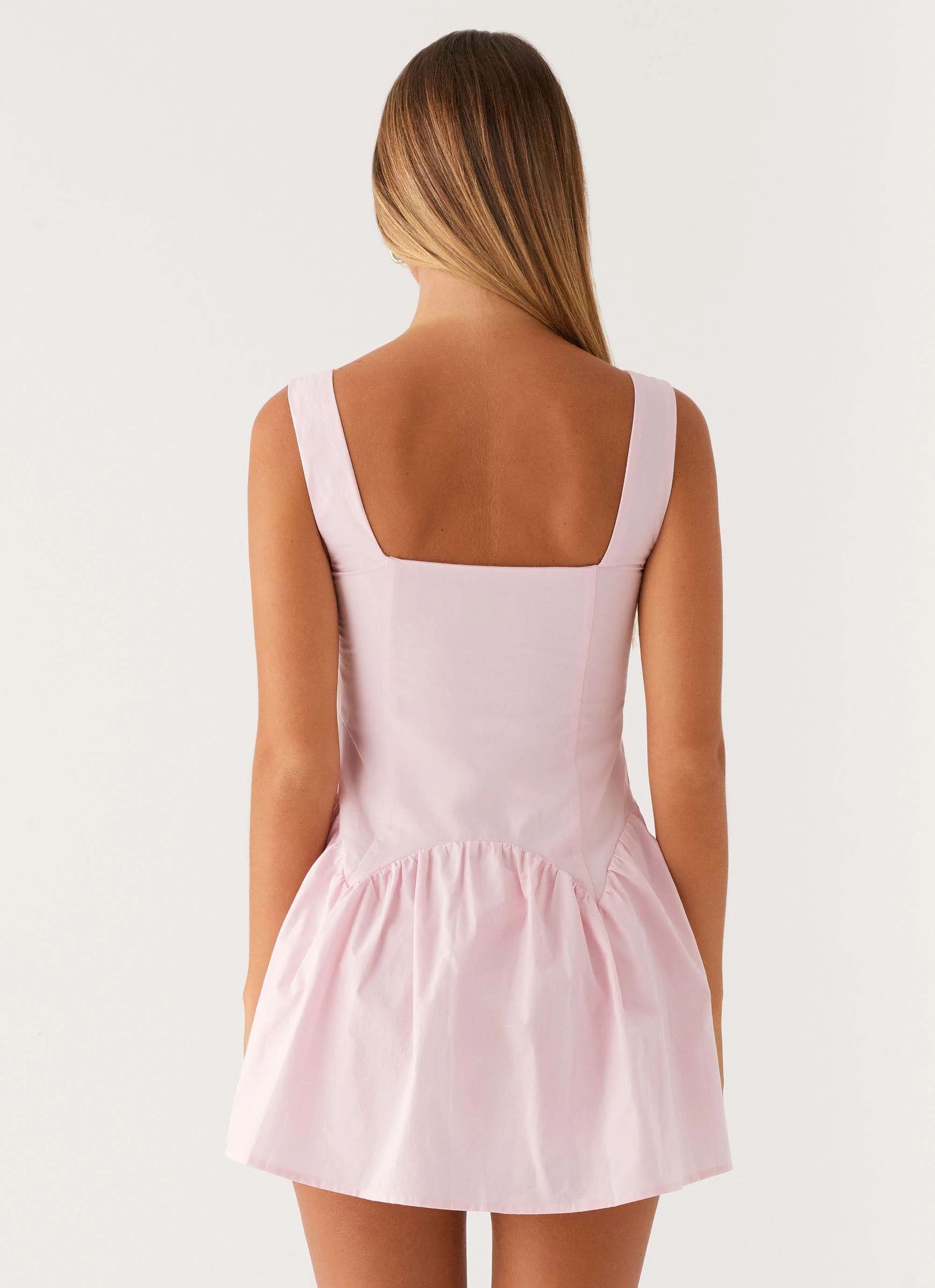 Genie Mini Dress - Pink - Image 4