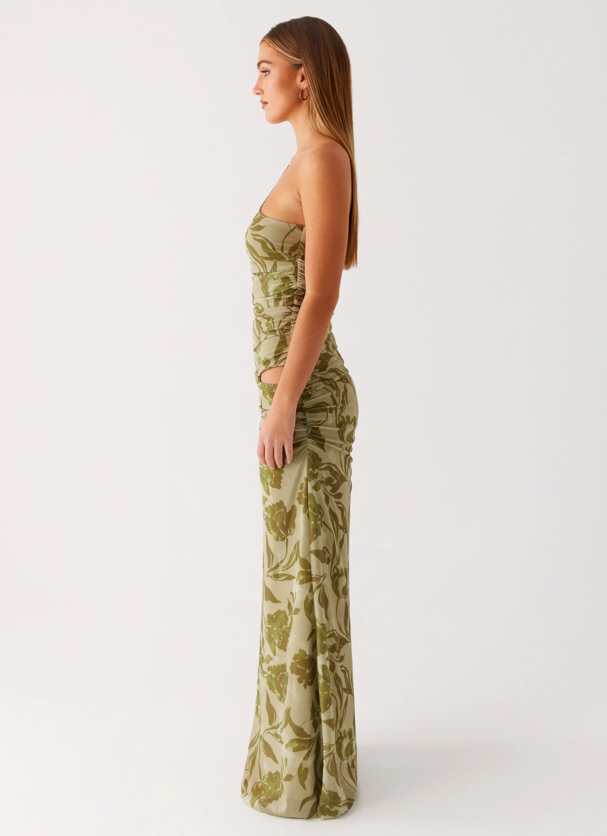 Georgiana Maxi Dress - Jade Fern - Image 2