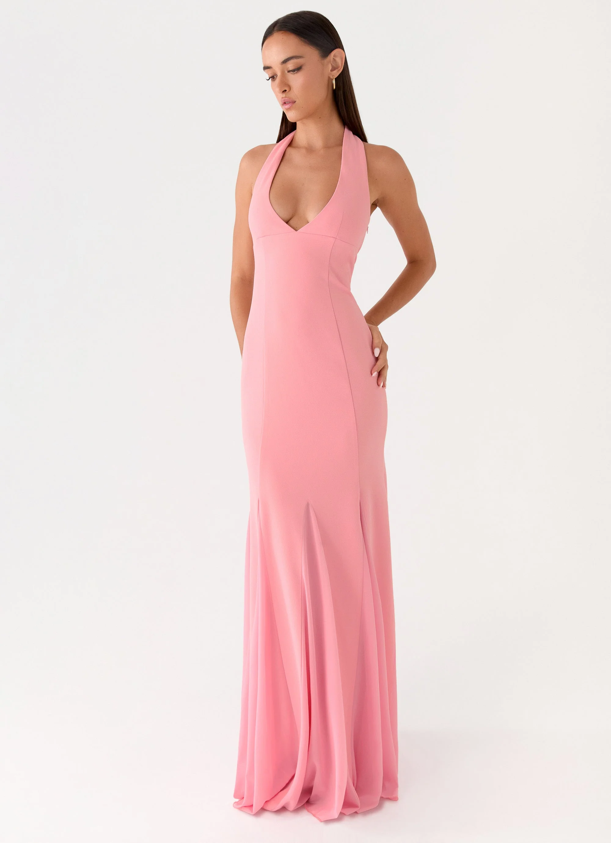 Girl Talk Maxi Dress - Pink - Image 5