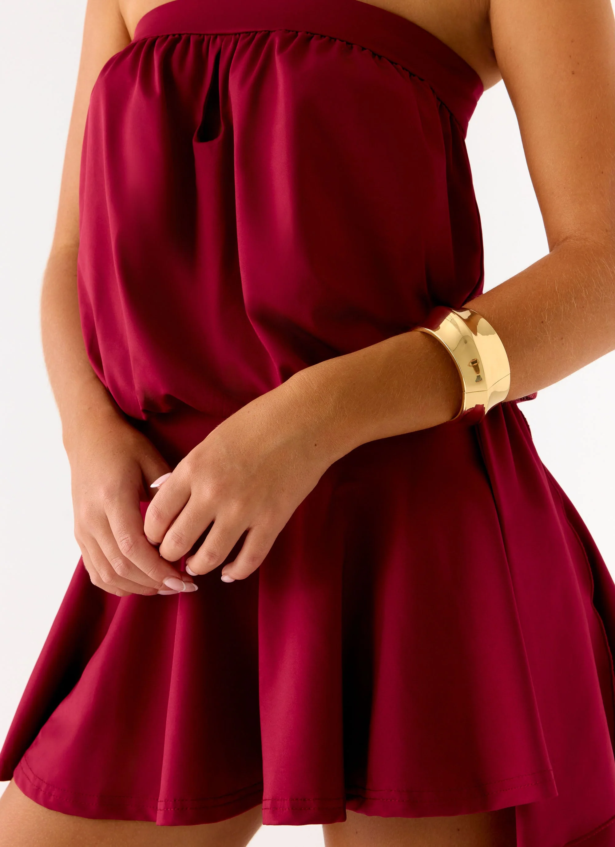 Glossed Over Bangle - Gold - Image 3