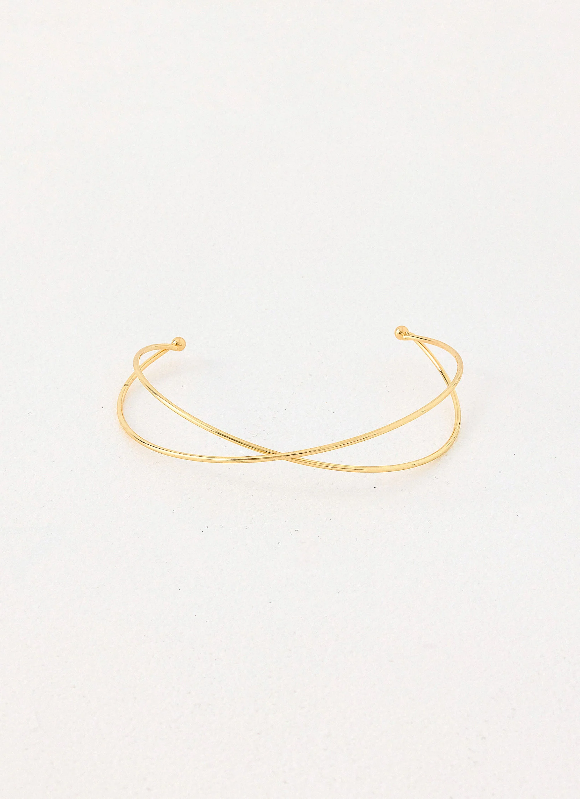 Glossy Hour Necklace - Gold