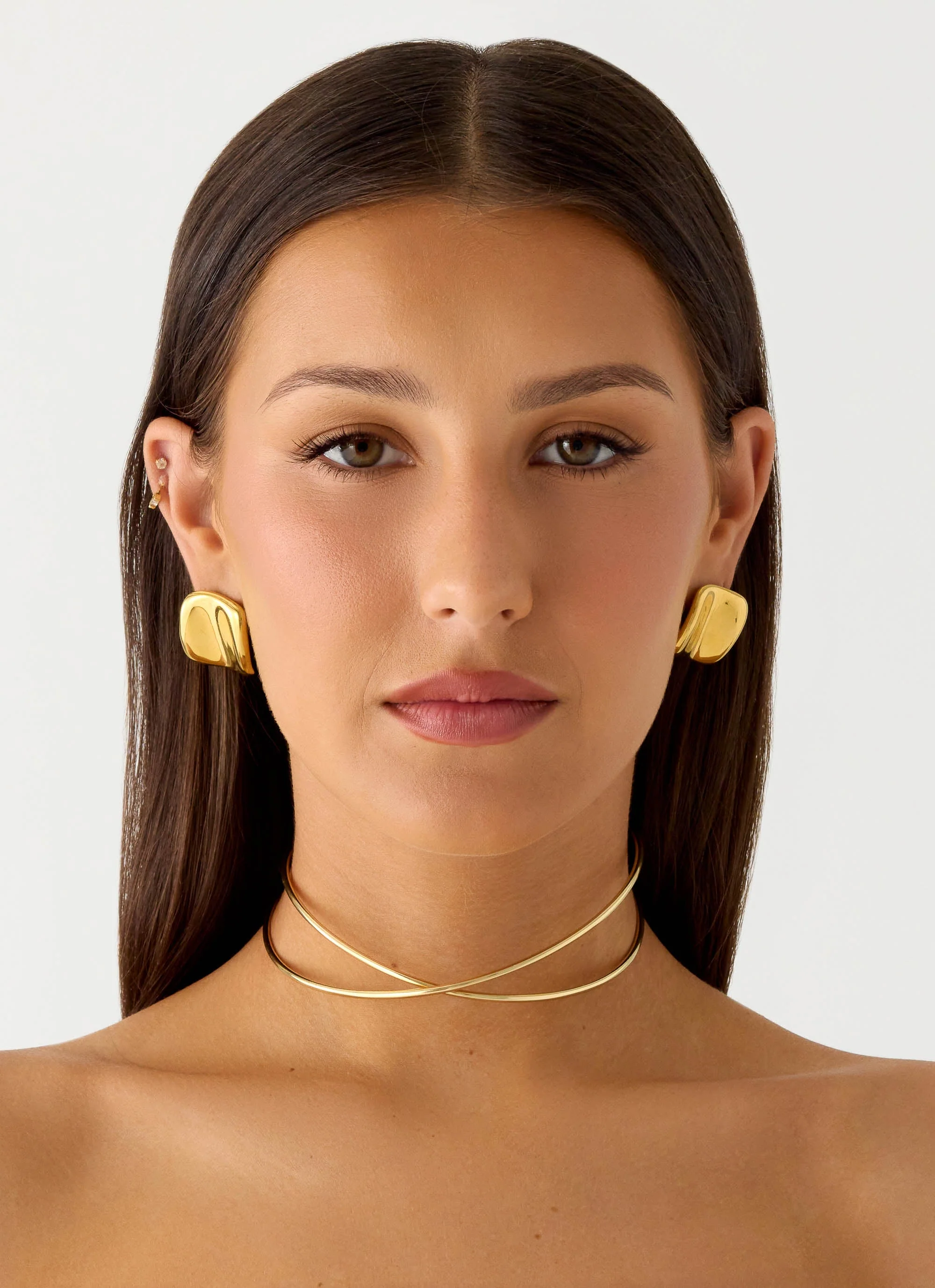 Glossy Hour Necklace - Gold - Image 2