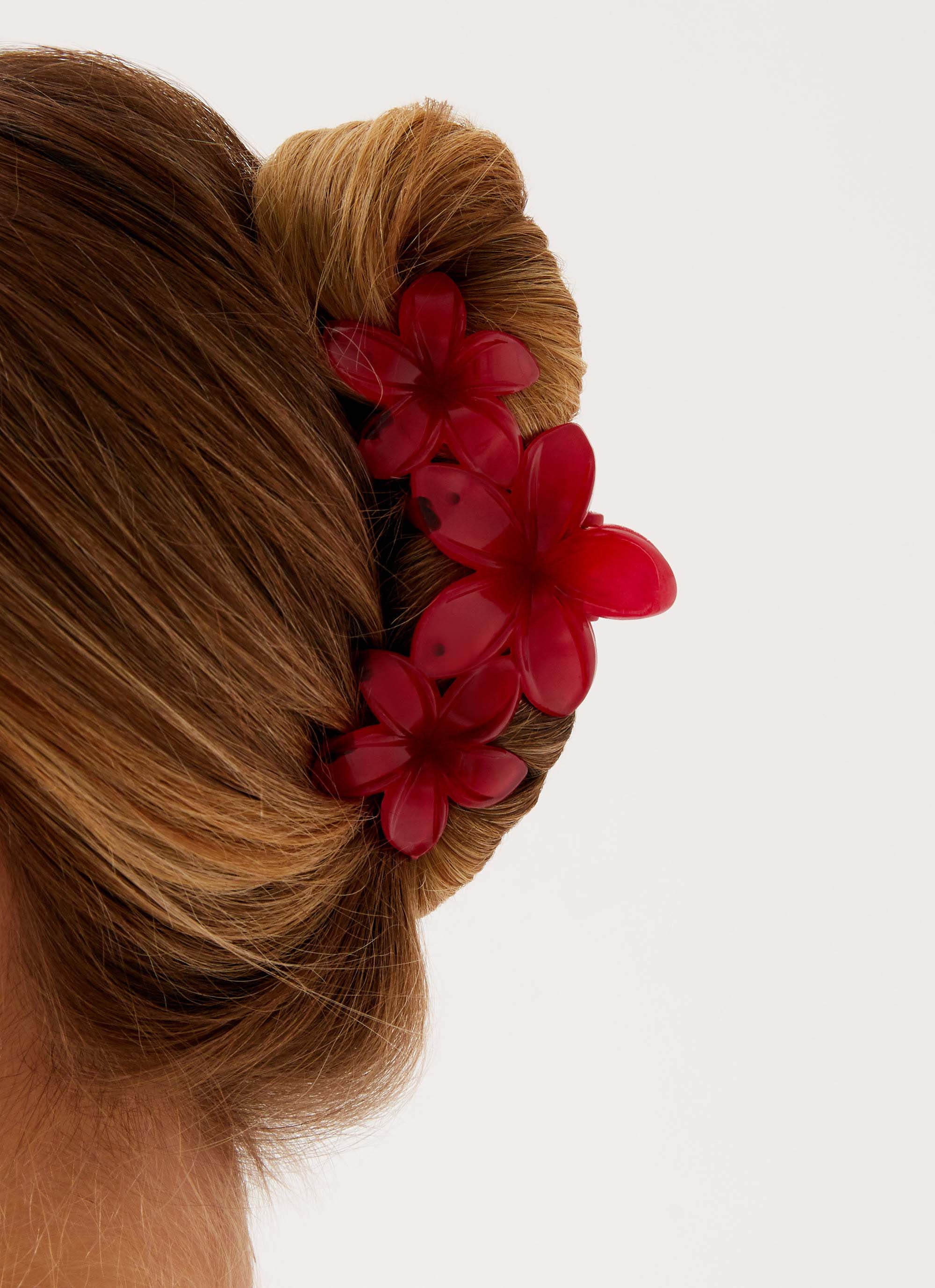 Goji Hair Clip - Raspberry - Image 3