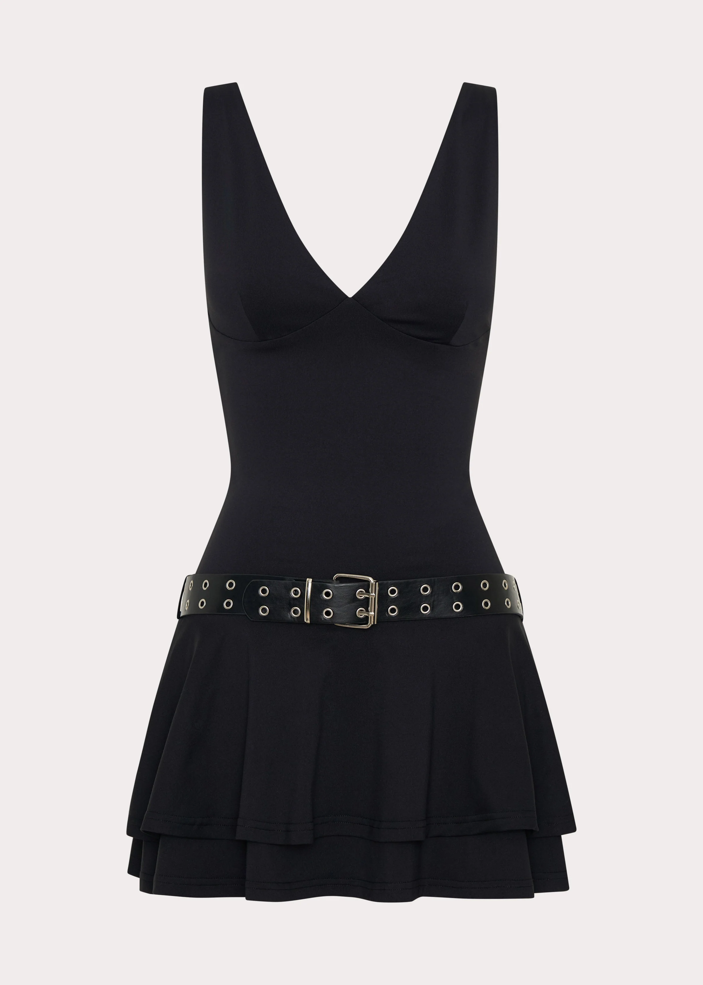 Gold Coast Mini Dress - Black - Image 9