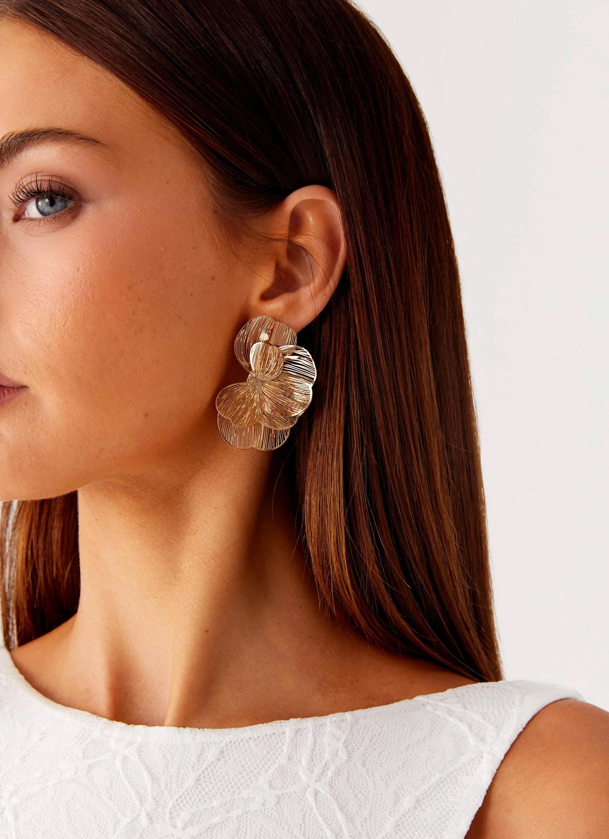 Golden Days Earrings - Gold - Image 2