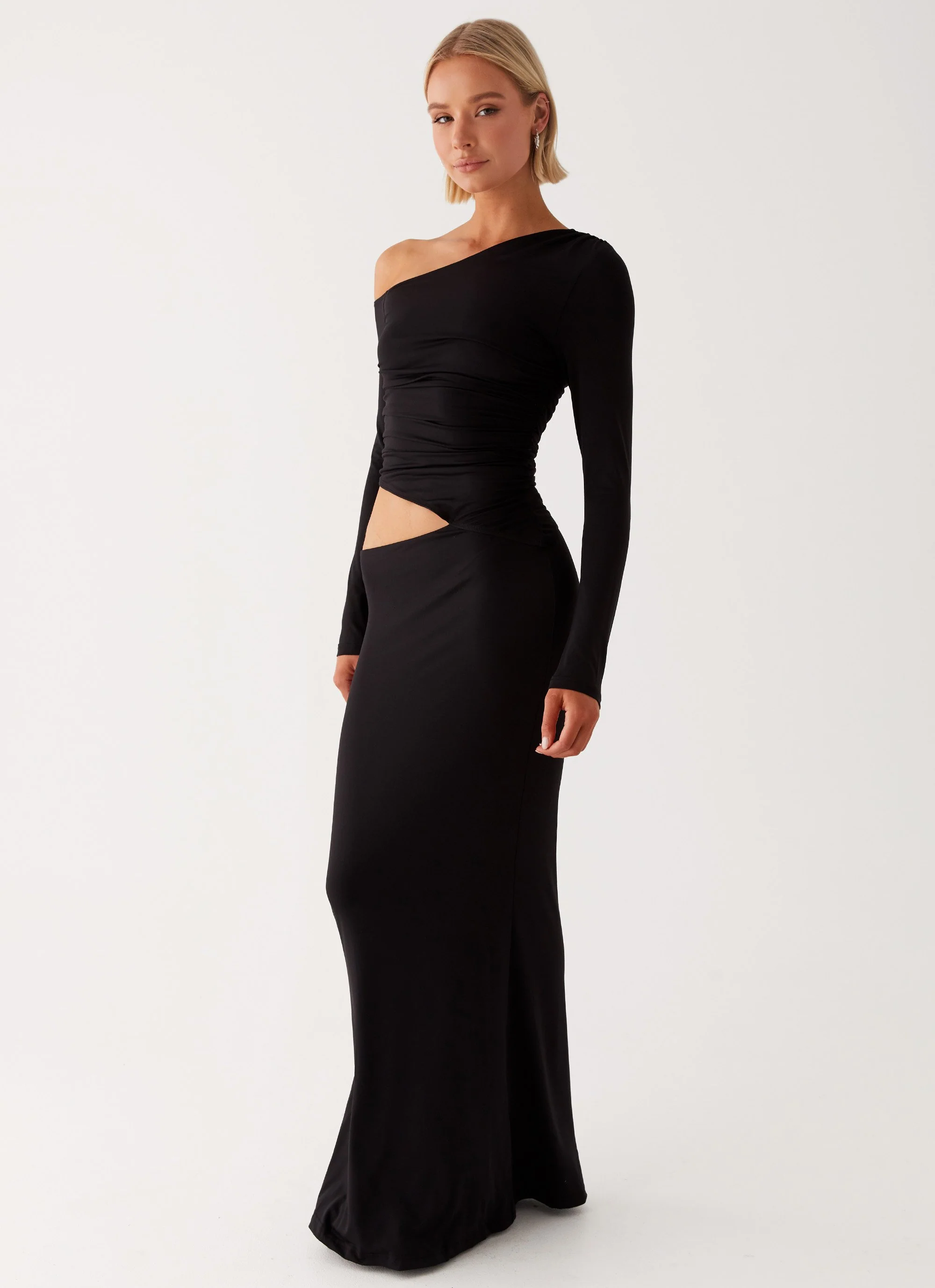 Good Vibrations Maxi Dress - Black - Image 4