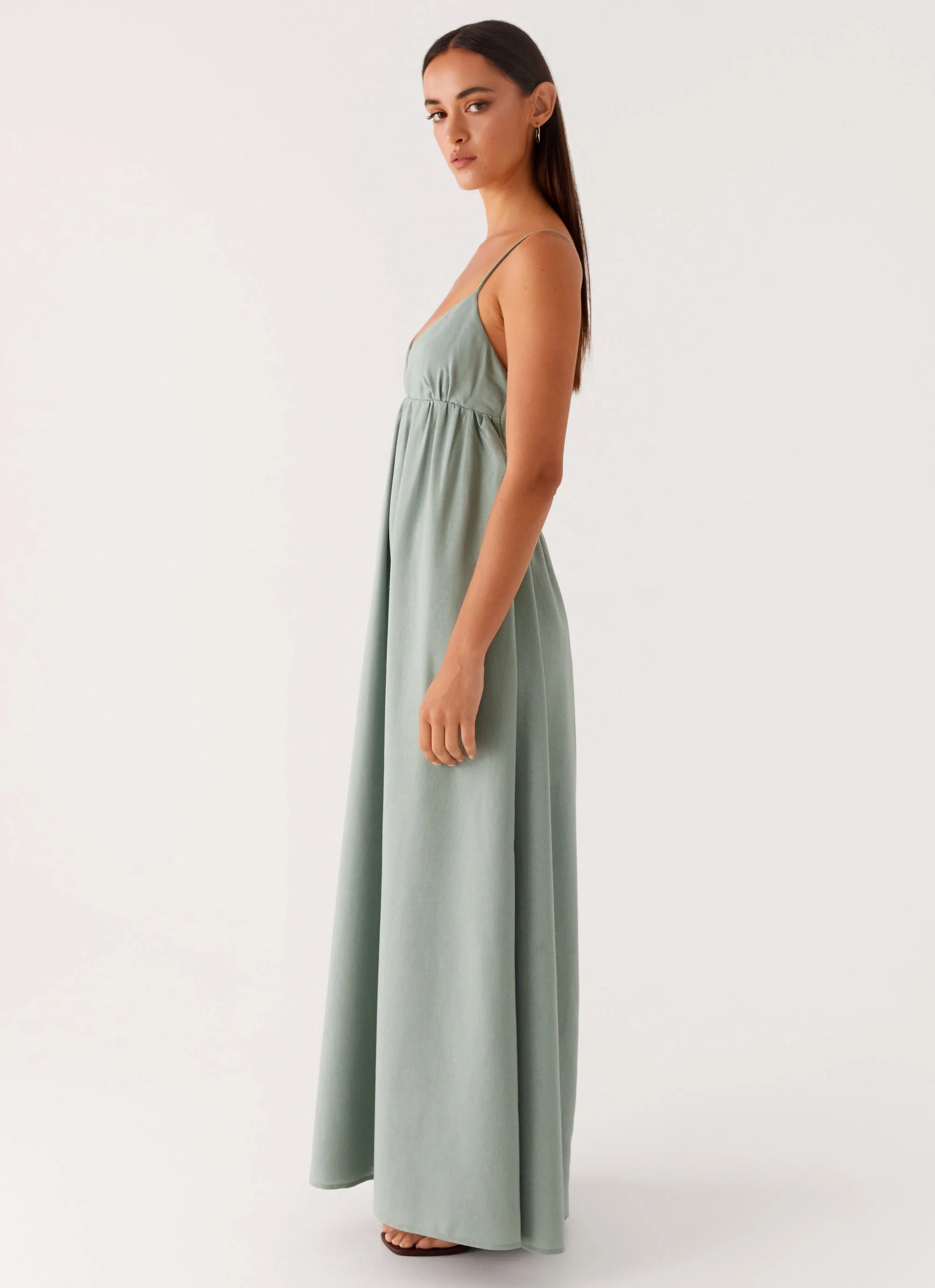 Greer Maxi Dress - Sage - Image 3
