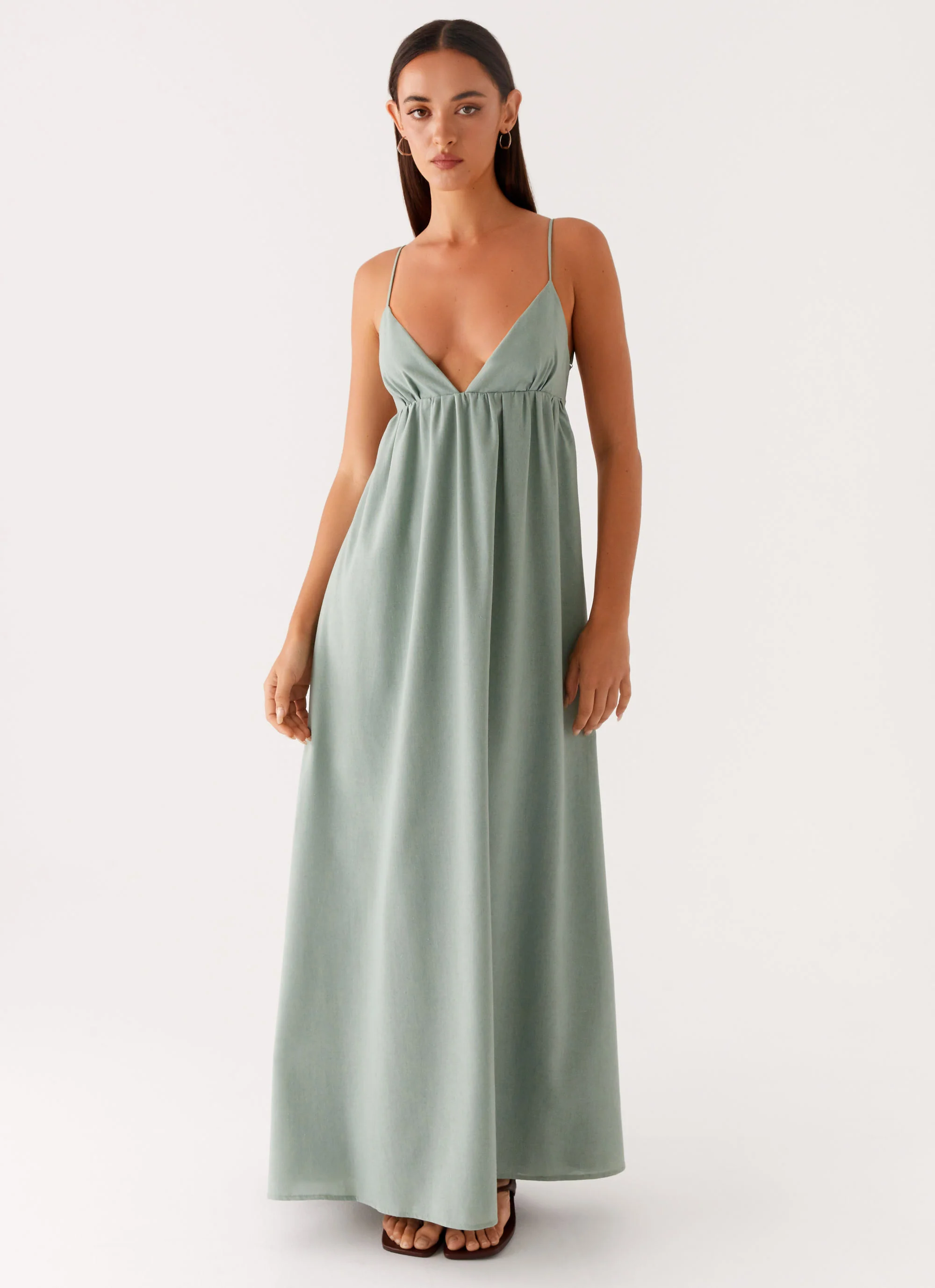 Greer Maxi Dress - Sage - Image 5