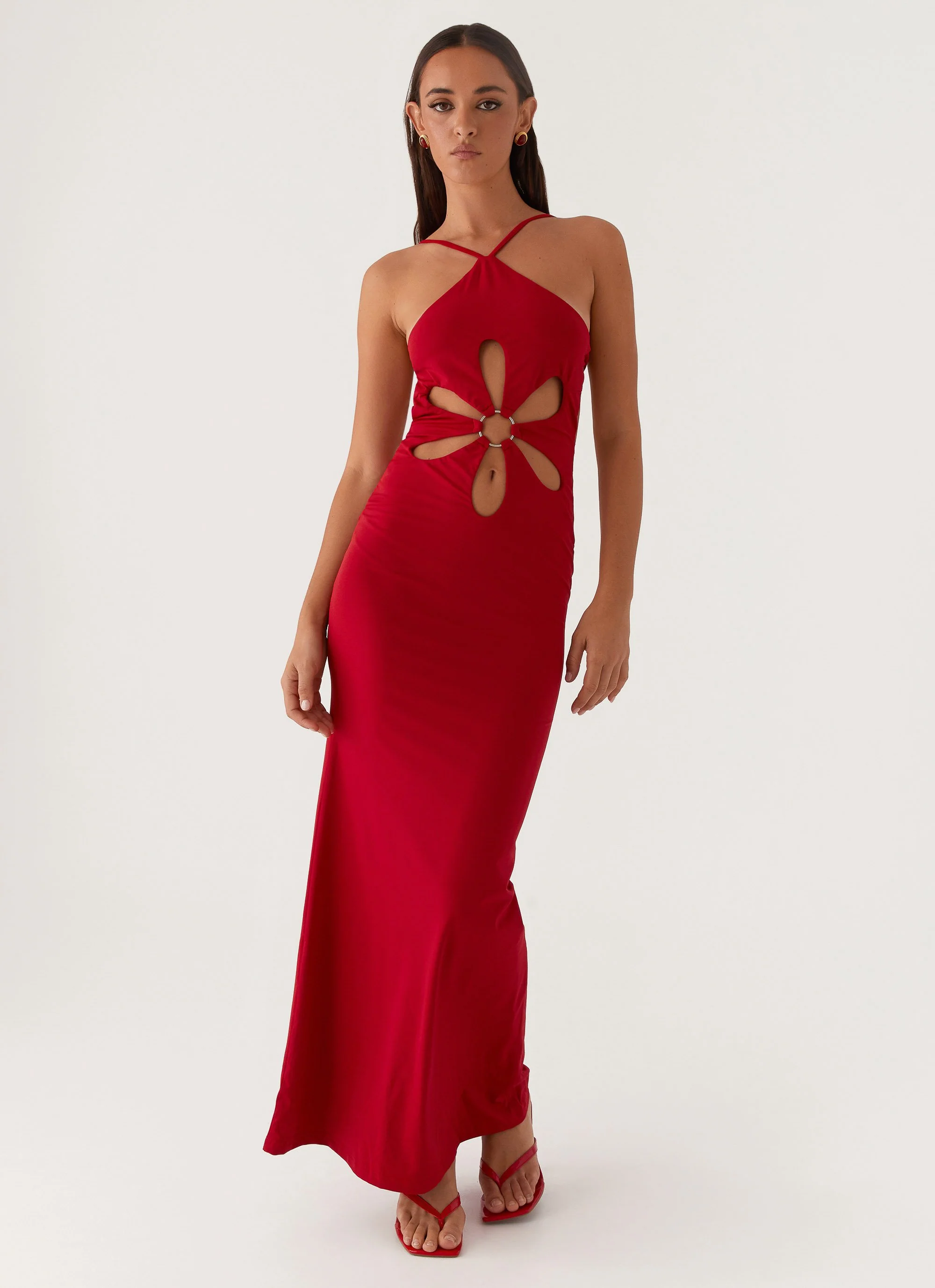 Grow Together Maxi Dress - Red - Image 5