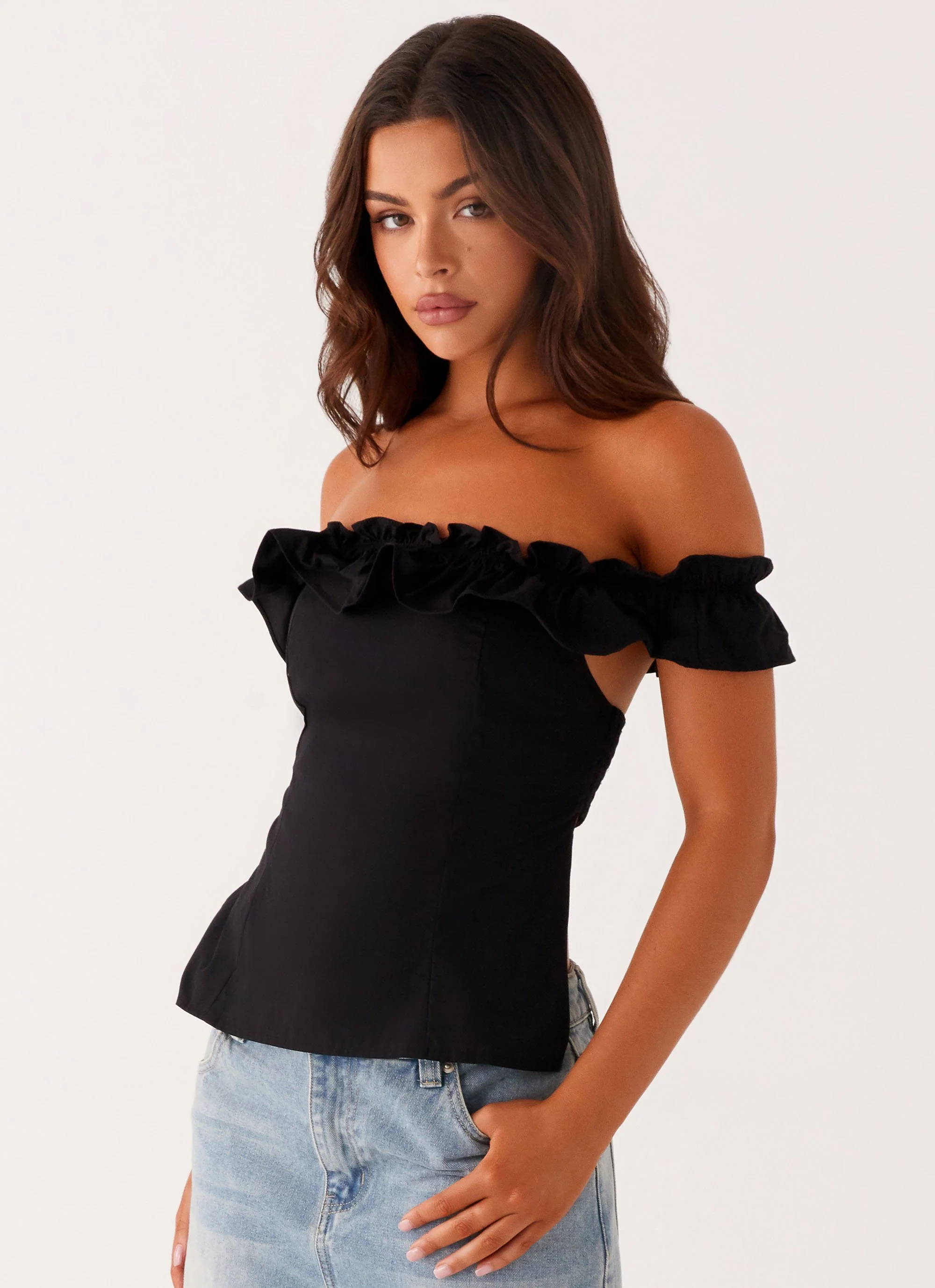 Gwyneth Top - Black - Image 3