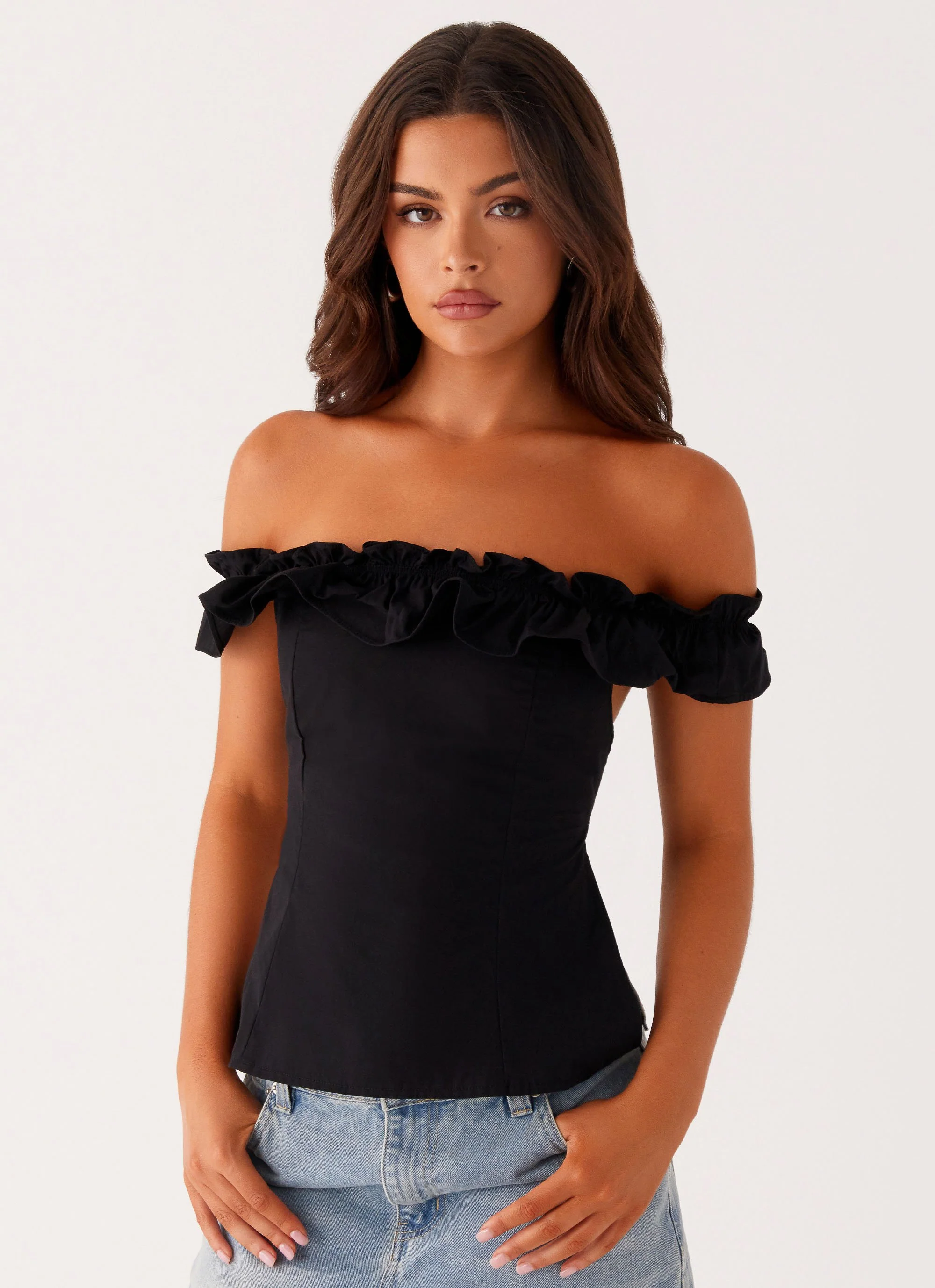 Gwyneth Top - Black - Image 5