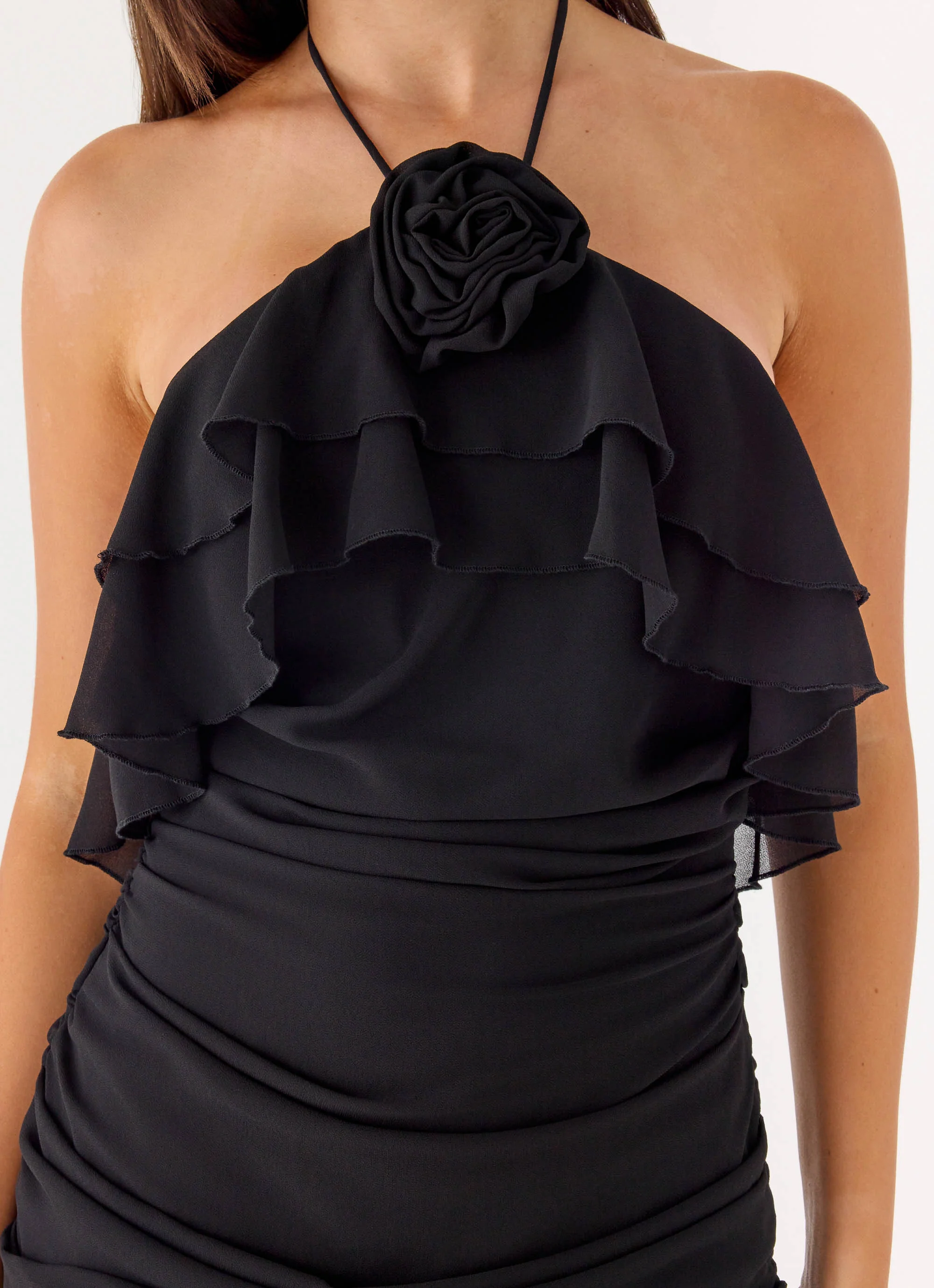 Haille Mini Dress - Black - Image 5