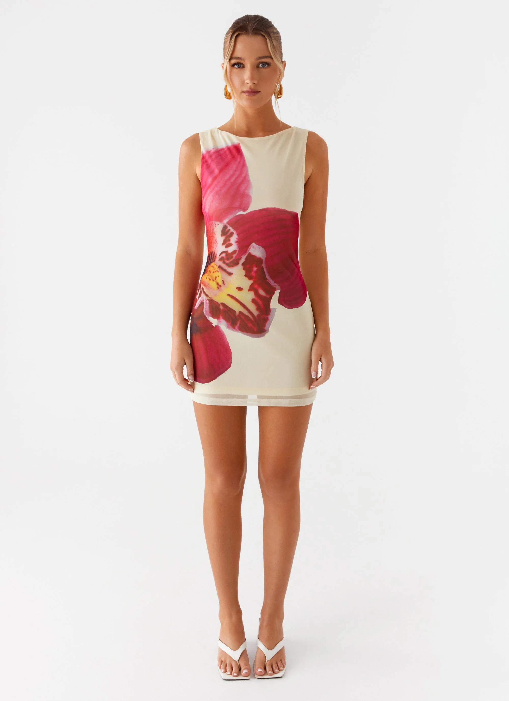 Happy Hour Mini Dress - Yellow - Image 4