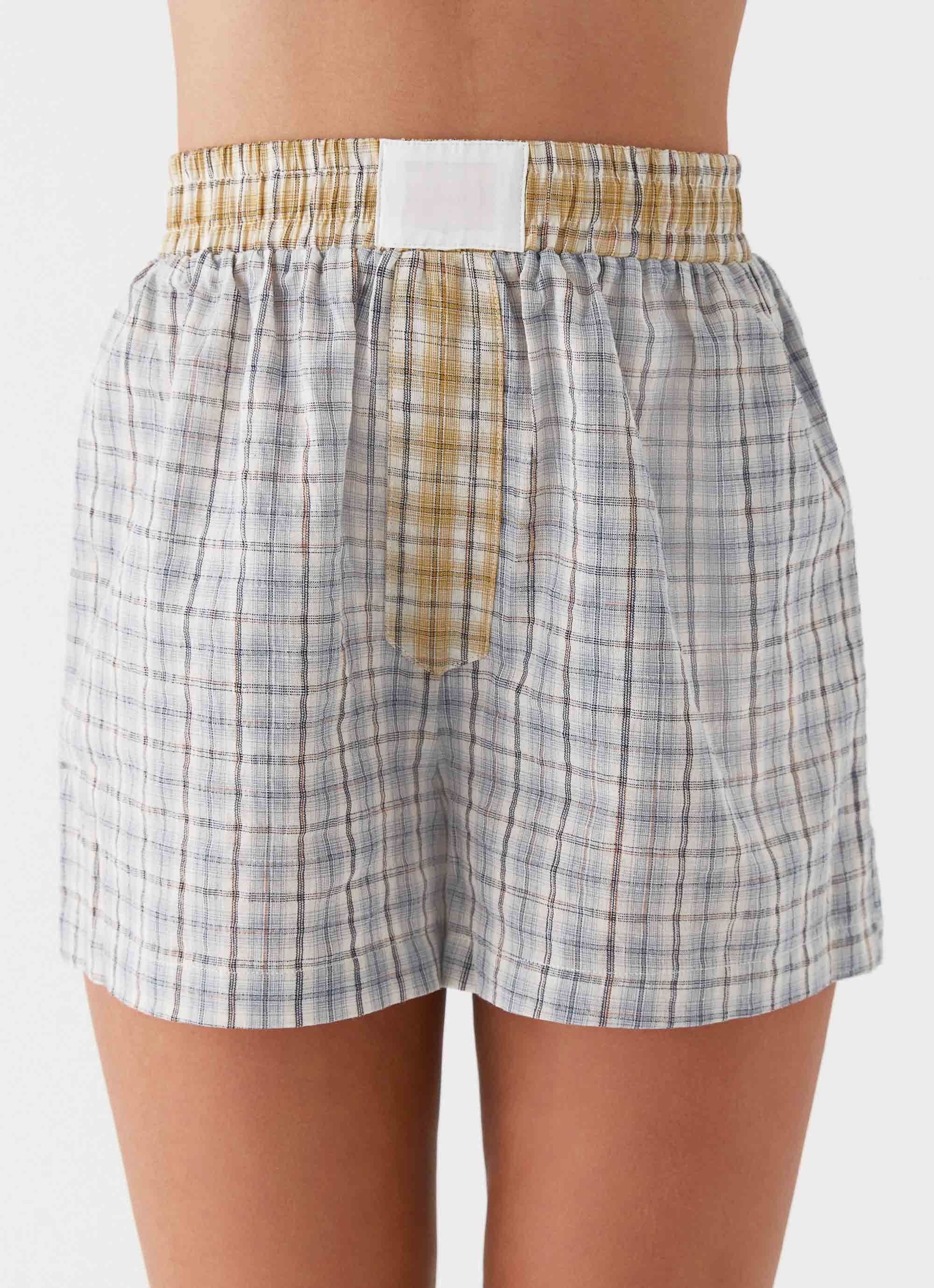 Harley Boxers - Grey Check - Image 4