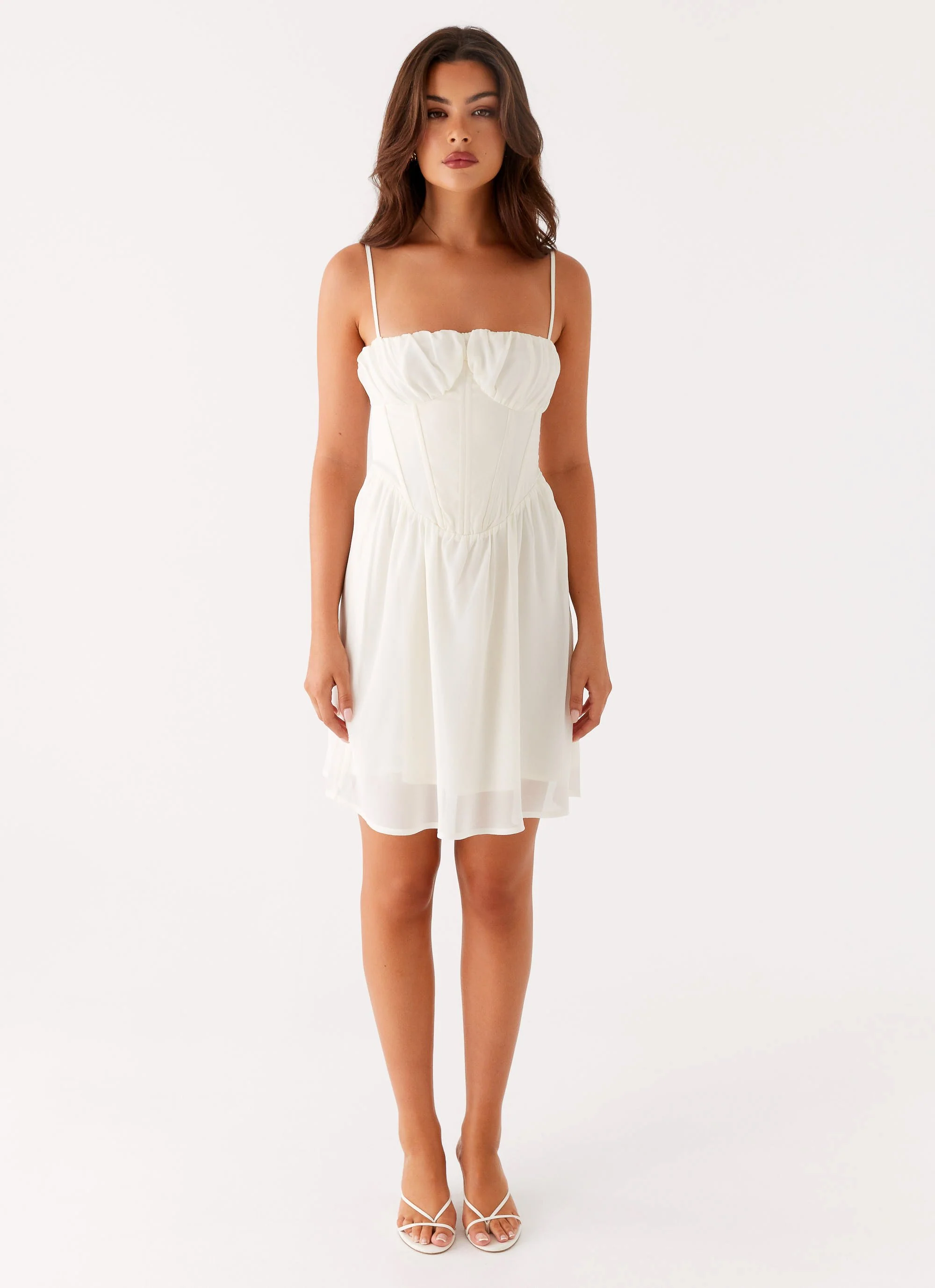 Harmony Mini Dress - Ivory - Image 2