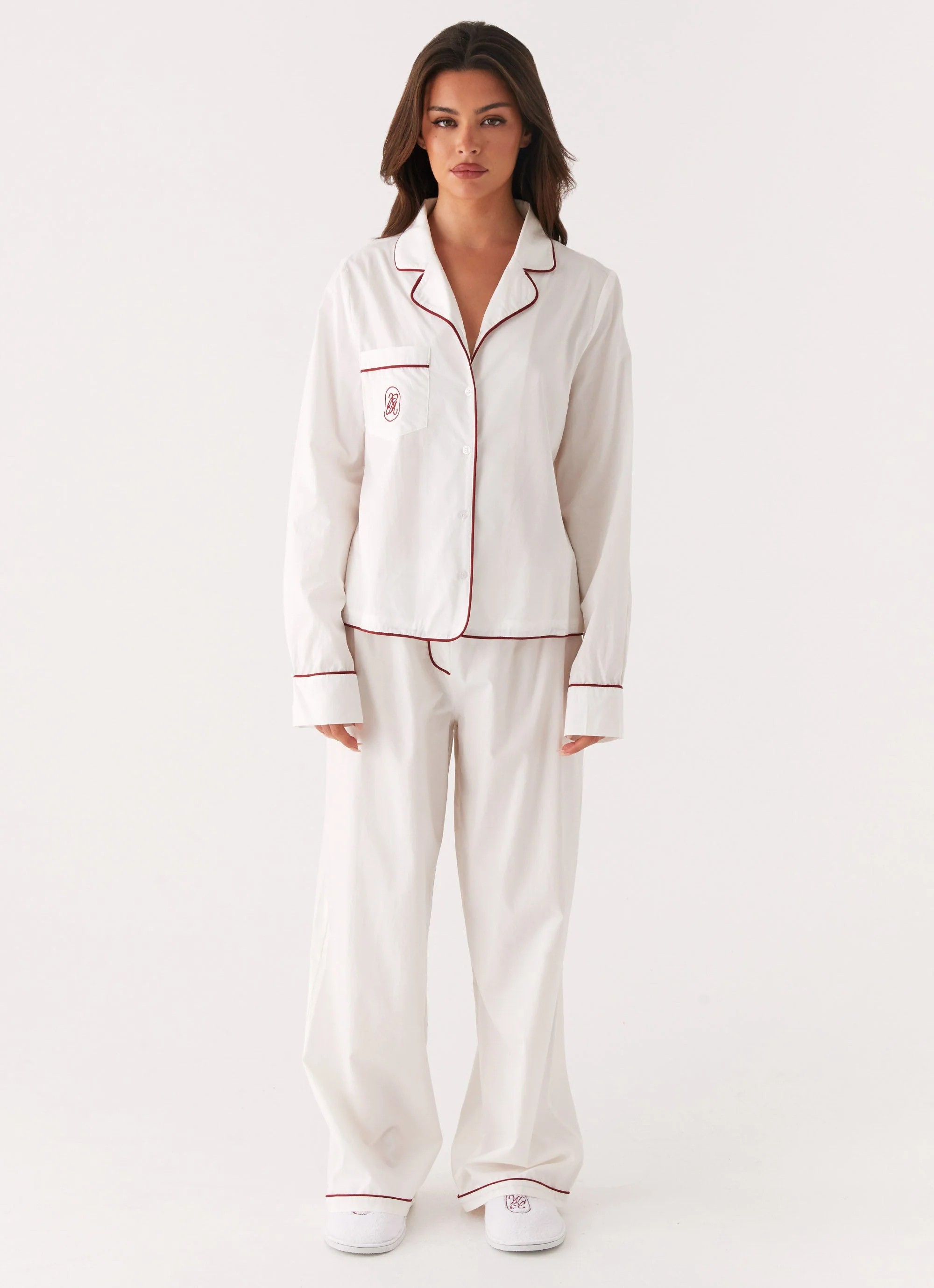 Harry Pyjama Pants - White - Image 2