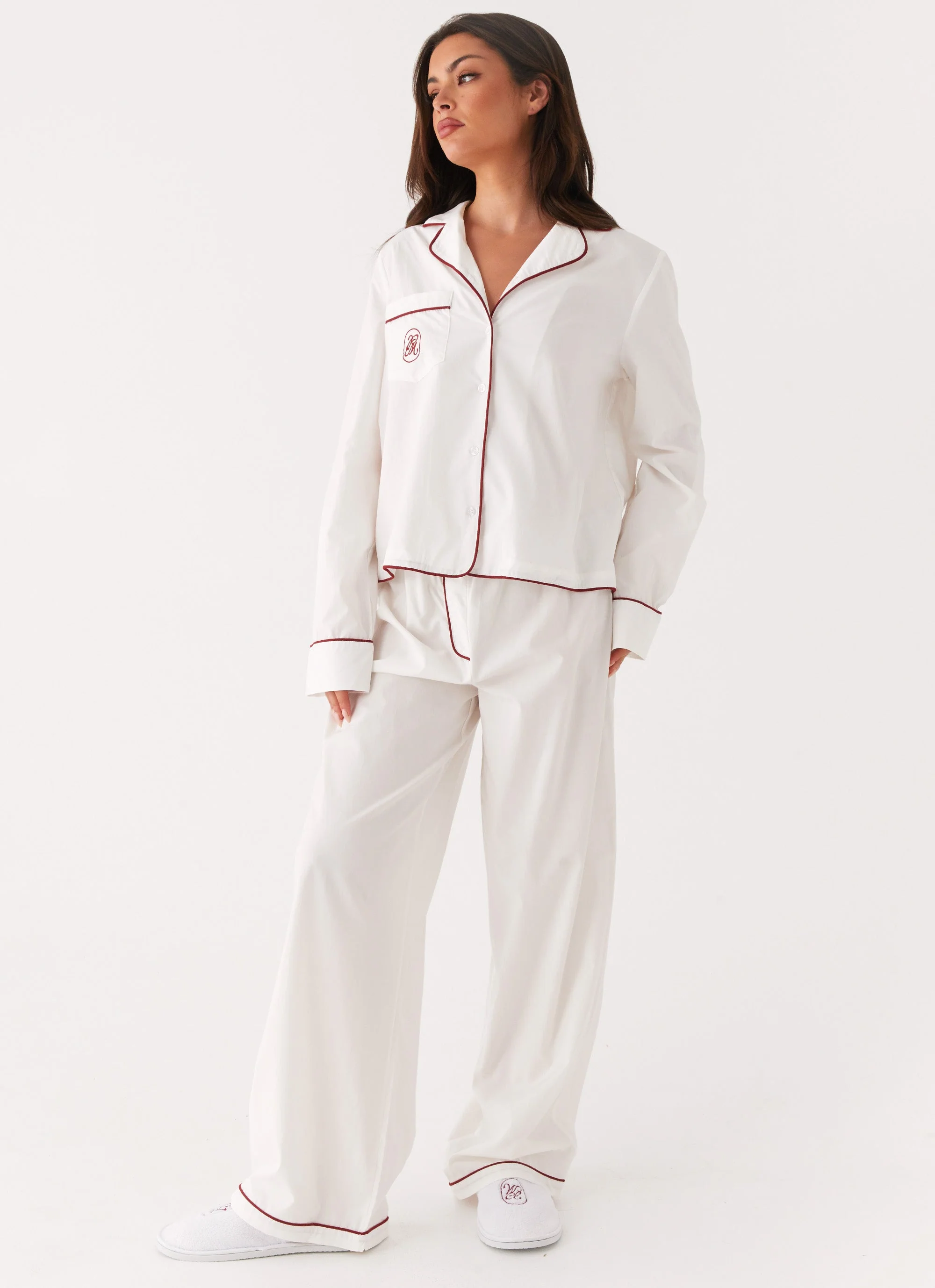 Harry Pyjama Pants - White - Image 6