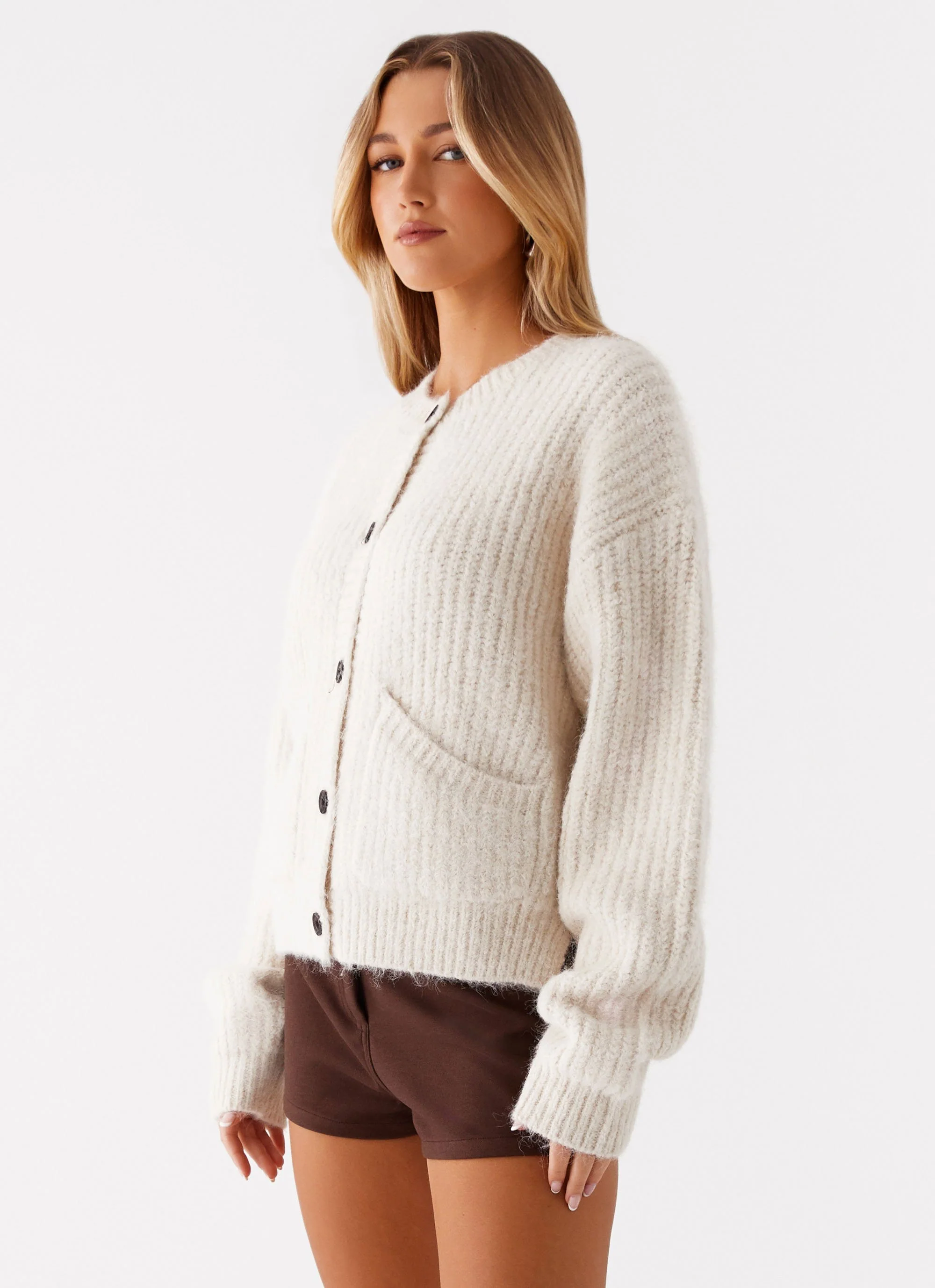 Hartley Cardigan - White - Image 3
