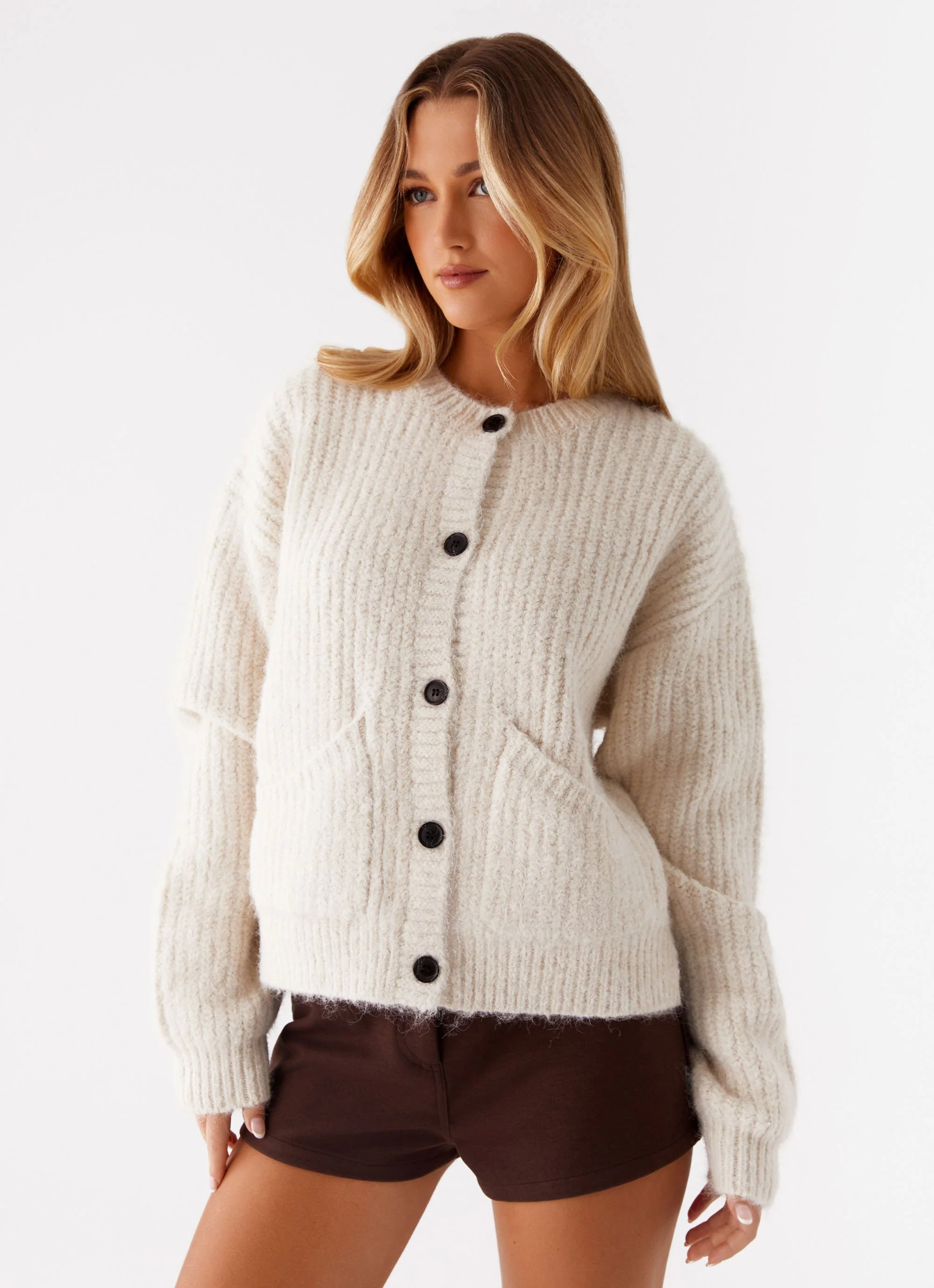 Hartley Cardigan - White - Image 5