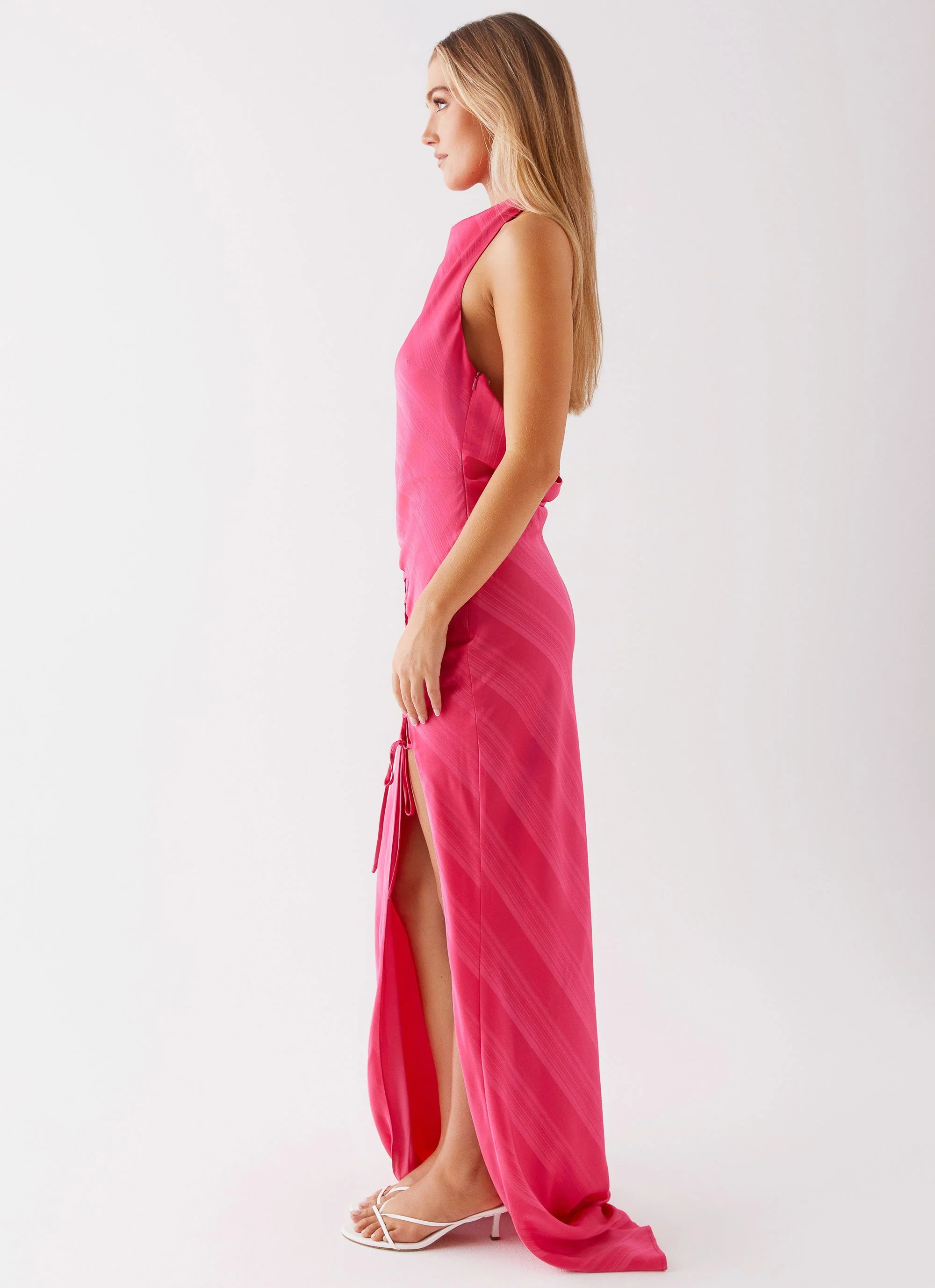 Heartbeat Maxi Dress - Pink - Image 3