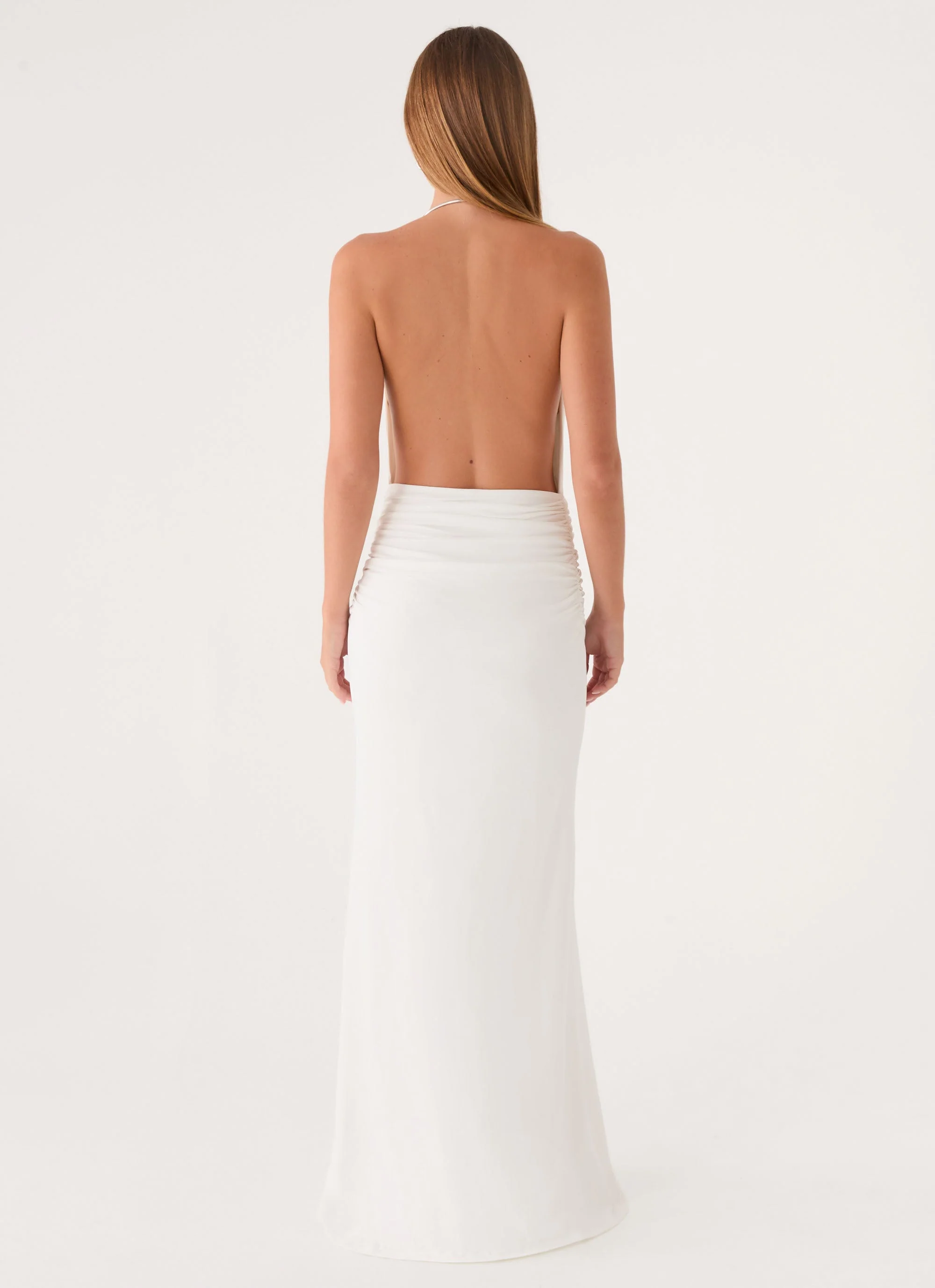 Hena Maxi Dress - White - Image 3