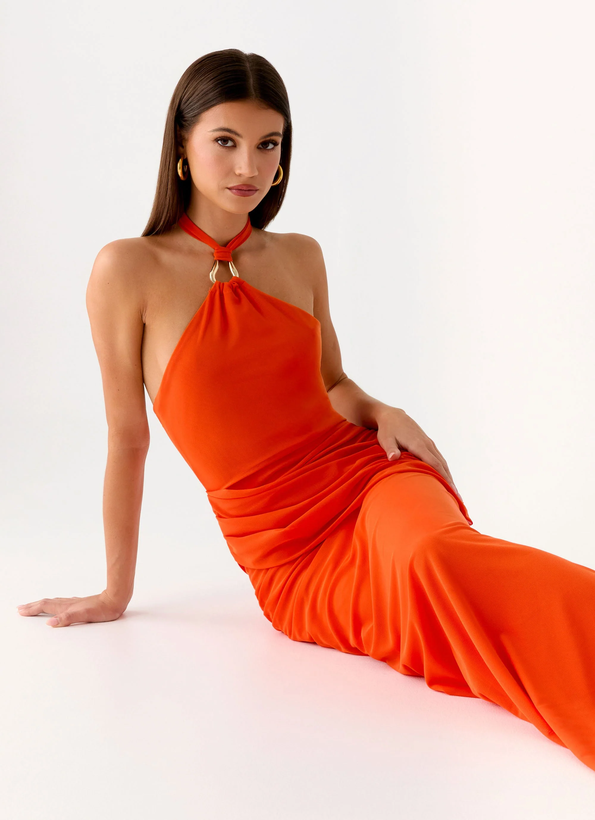 Henrietta Maxi Dress - Orange - Image 6