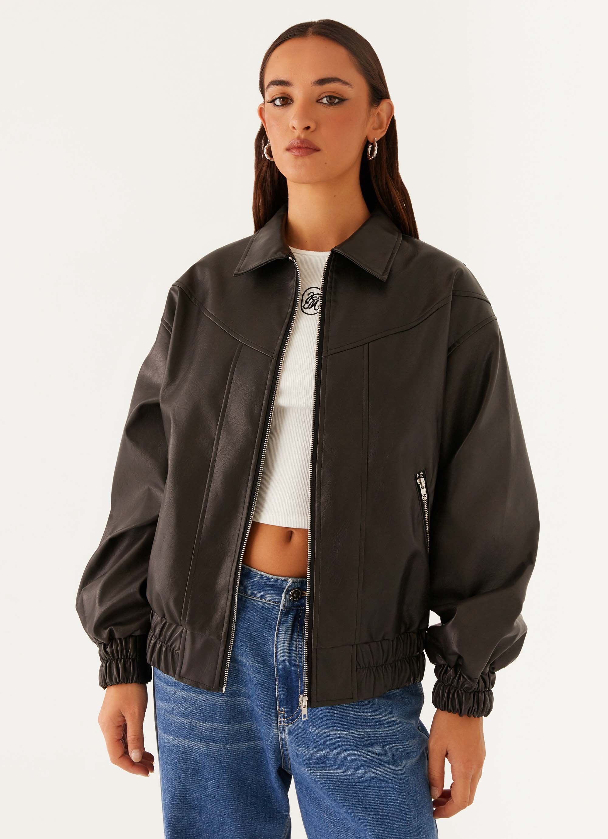 Holland Bomber Jacket - Black - Image 2