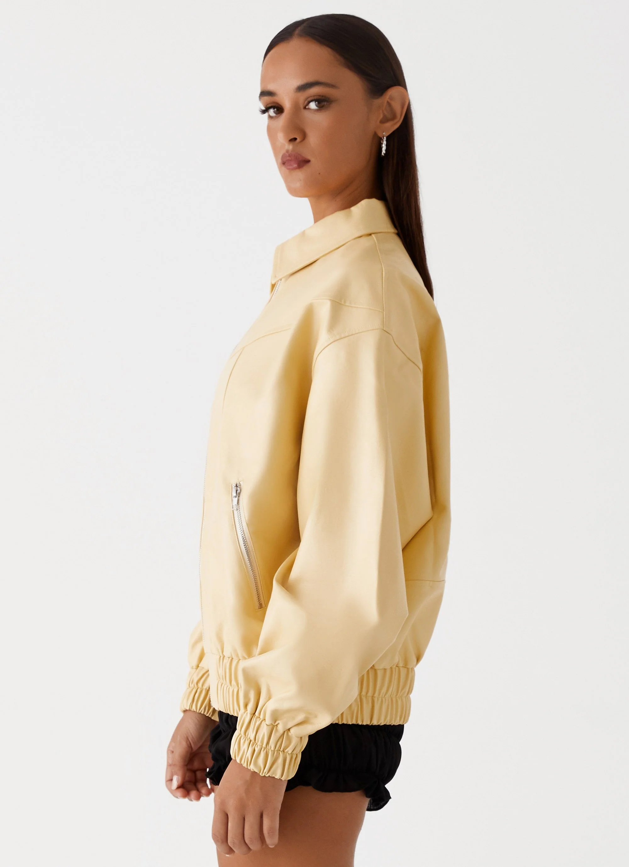Holland Bomber Jacket - Yellow - Image 3