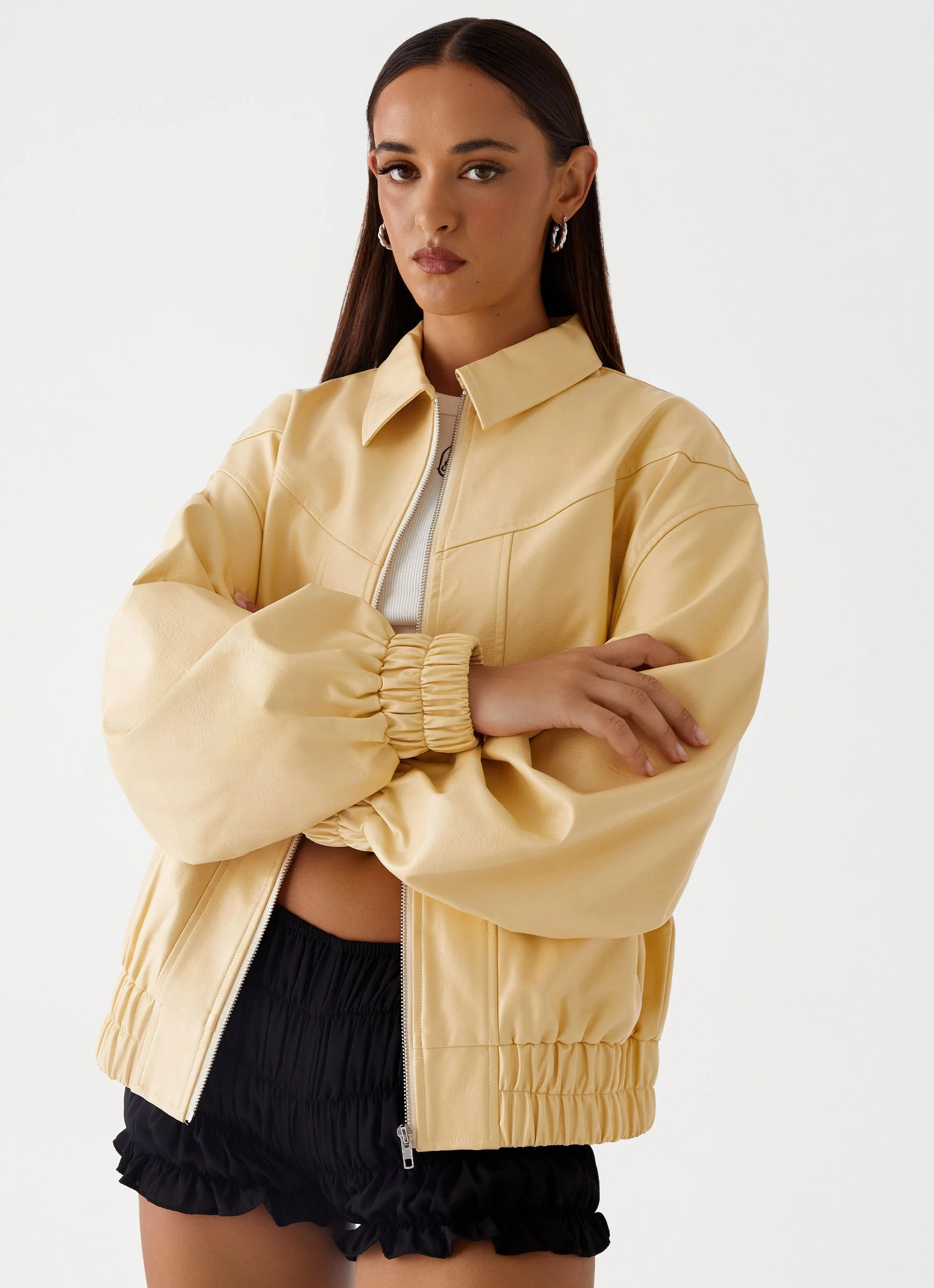 Holland Bomber Jacket - Yellow - Image 5