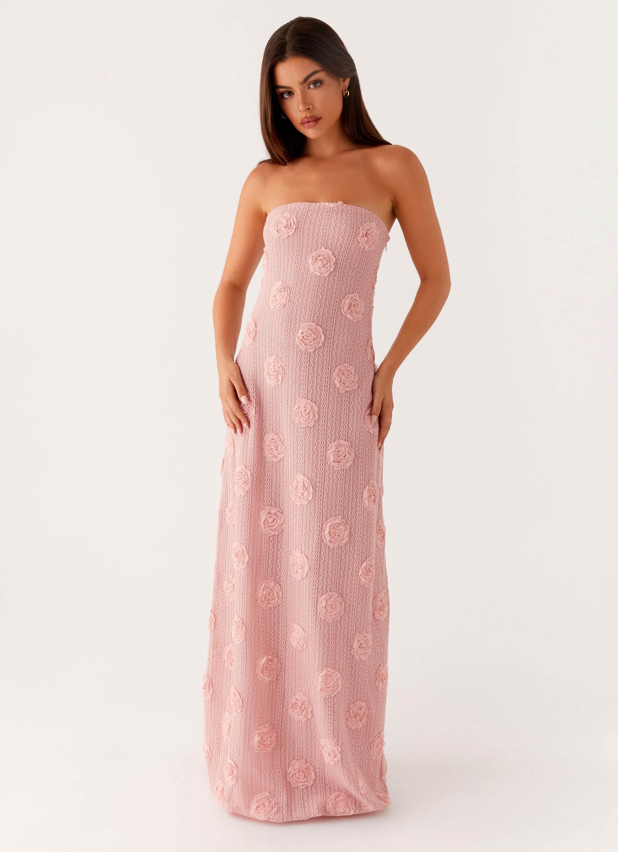 Holly Maxi Dress - Pink - Image 5