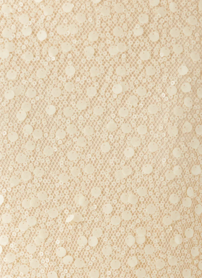 Honestly Sequin Maxi Skirt - Yellow - Image 8