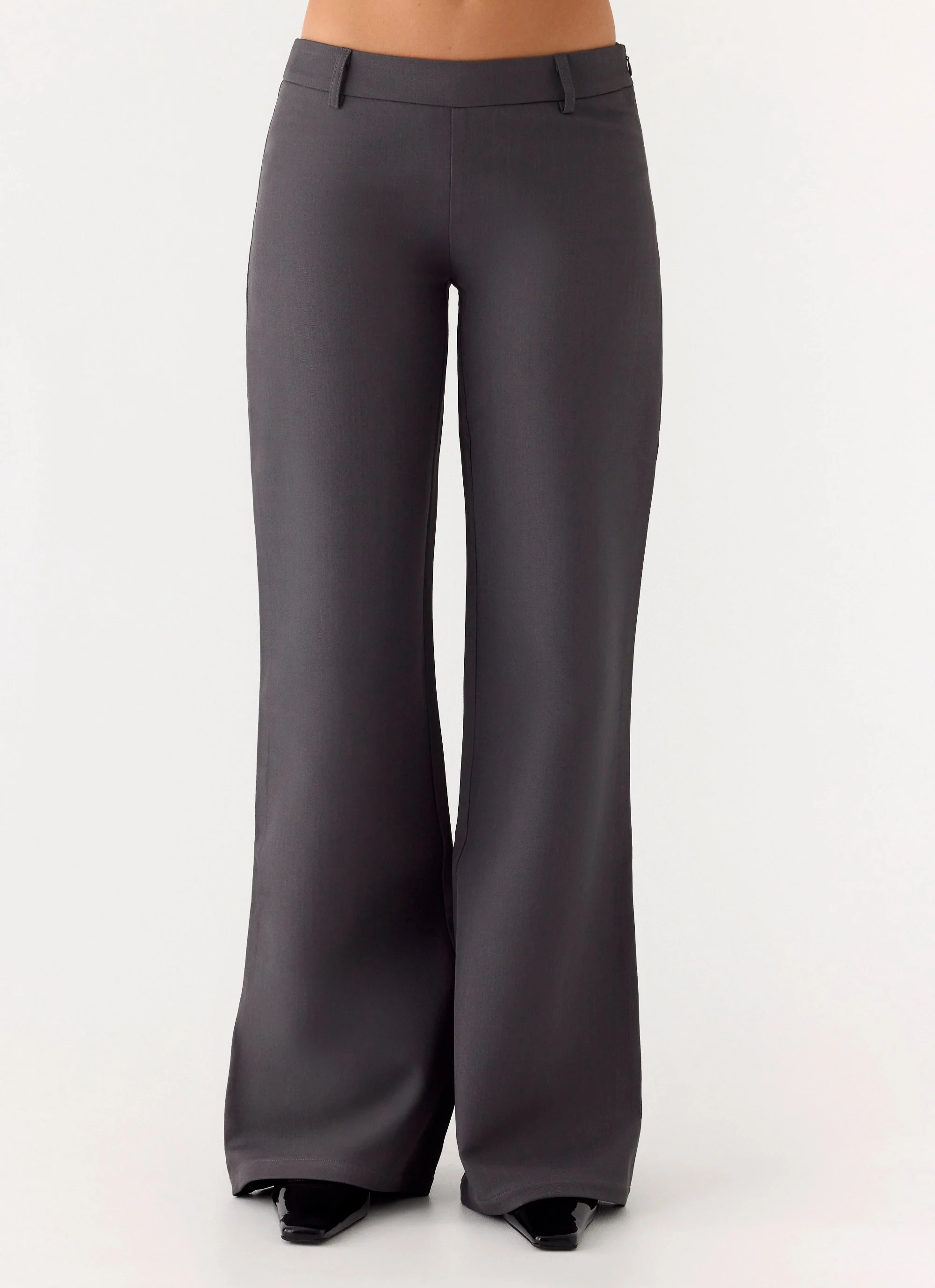 Hot as Ice Low Rise Pants - Grey - Image 2