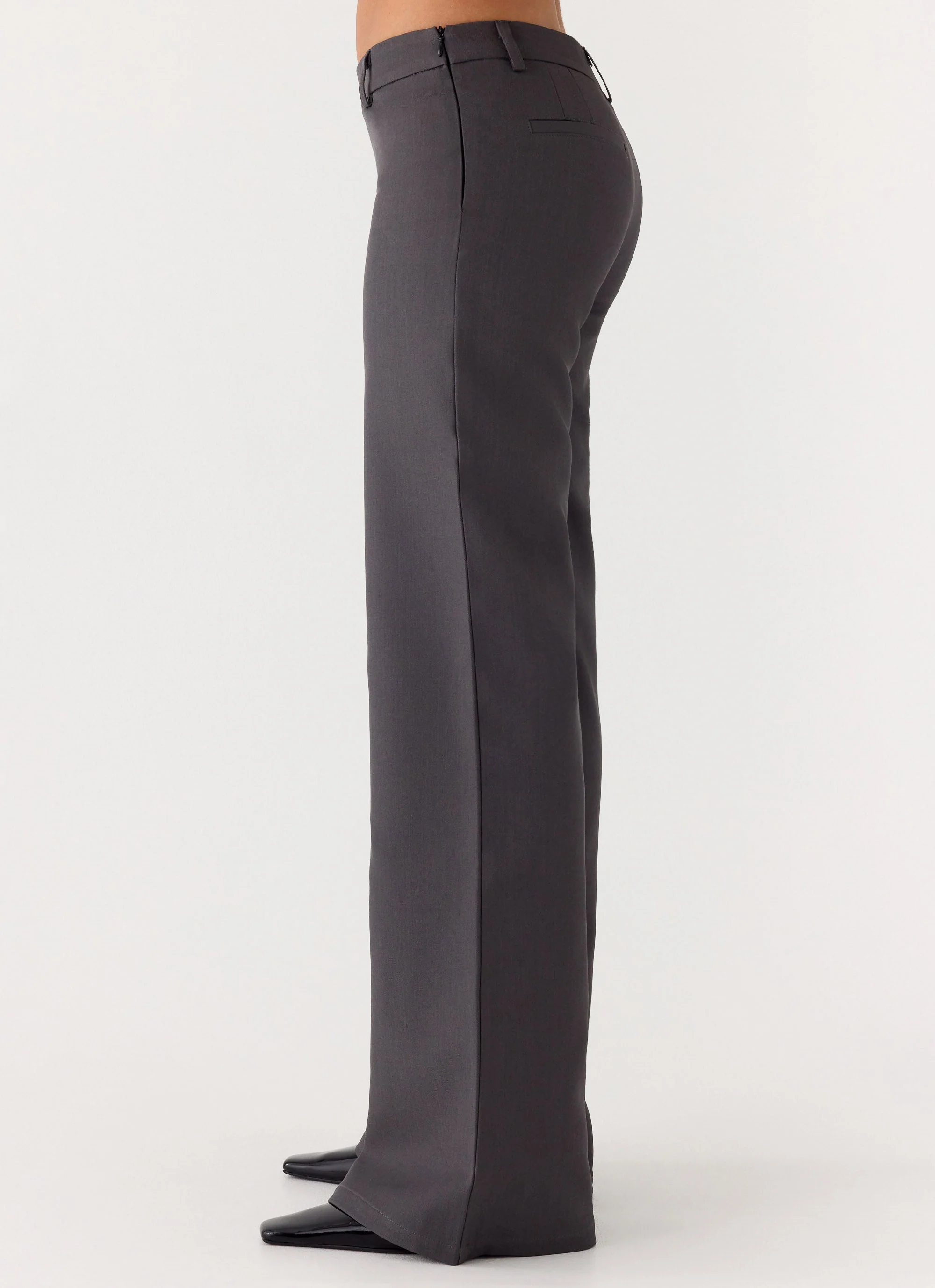 Hot as Ice Low Rise Pants - Grey - Image 3