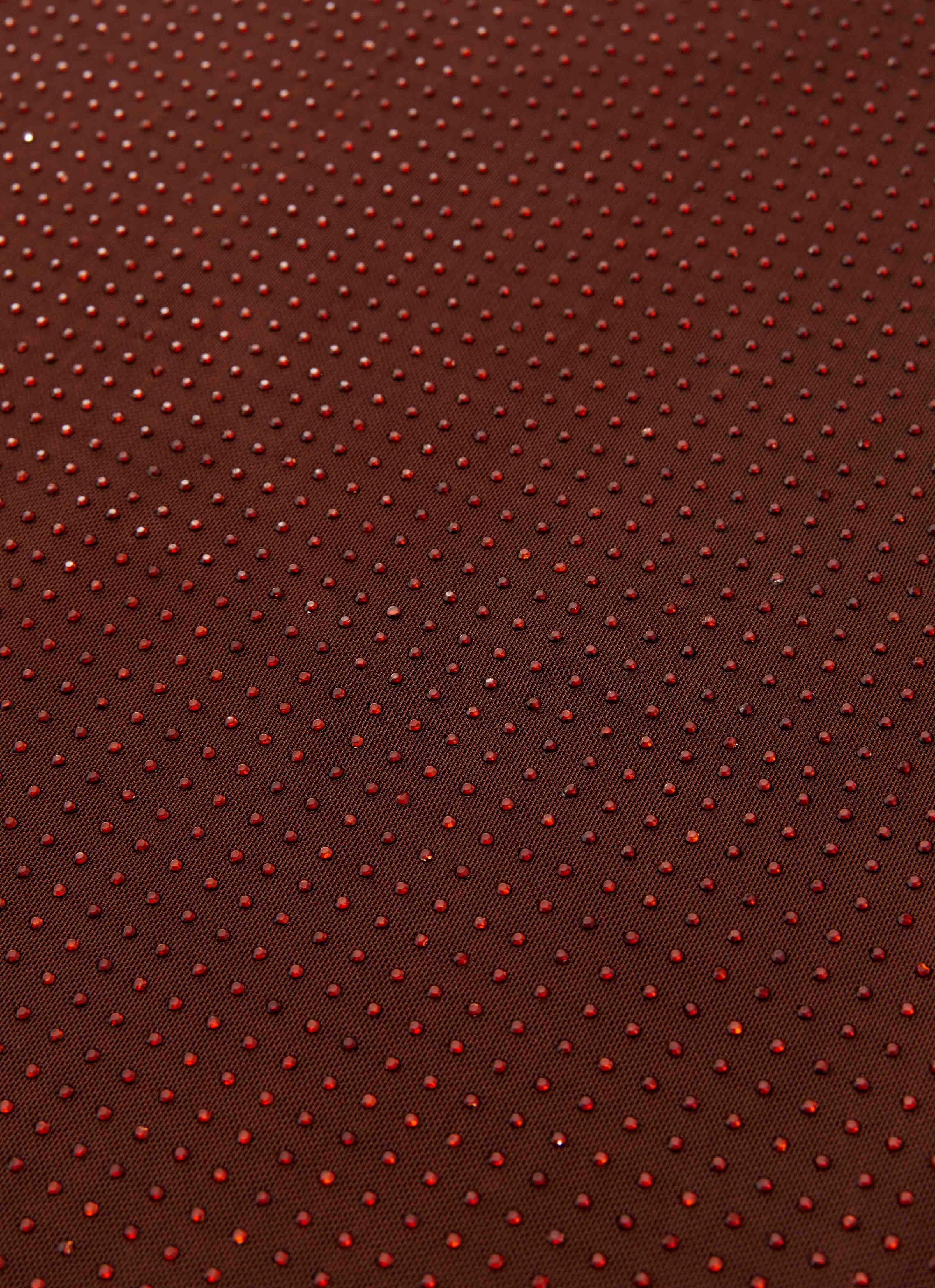 Hot Sequins Maxi Dress - Chocolate - Image 8