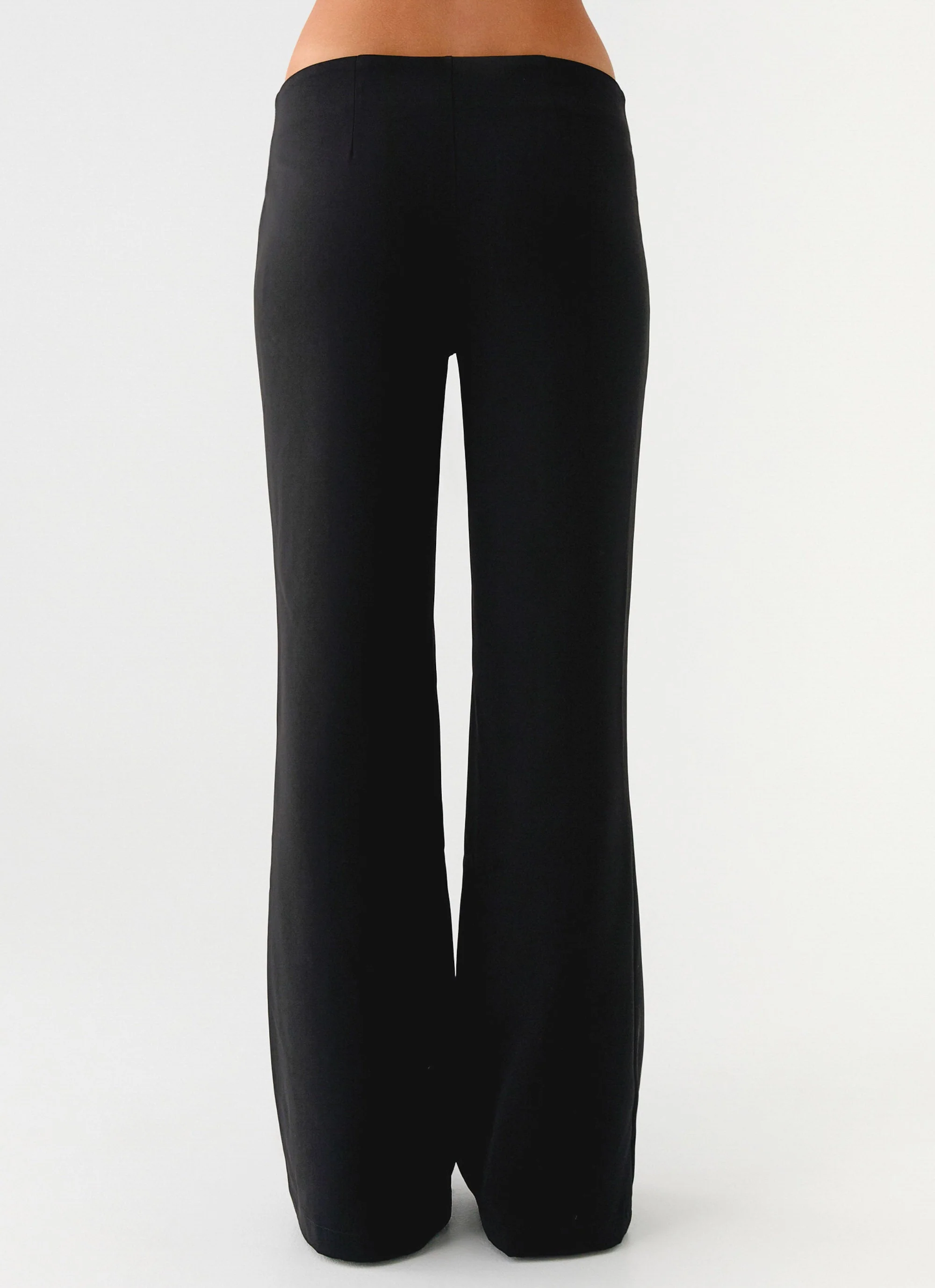 Houston Tie Front Pants - Black - Image 4