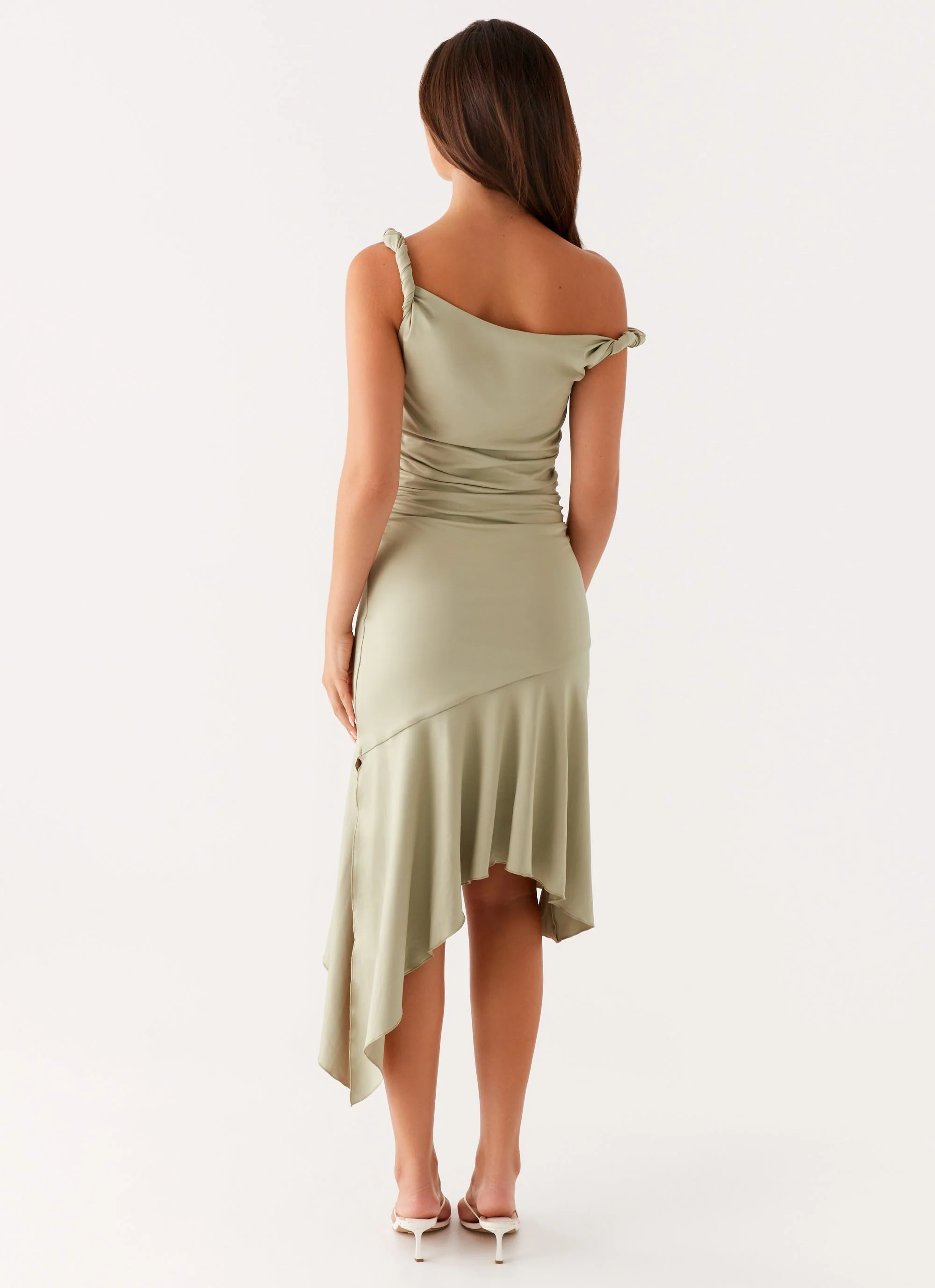 Huntah Midi Dress - Sage - Image 4