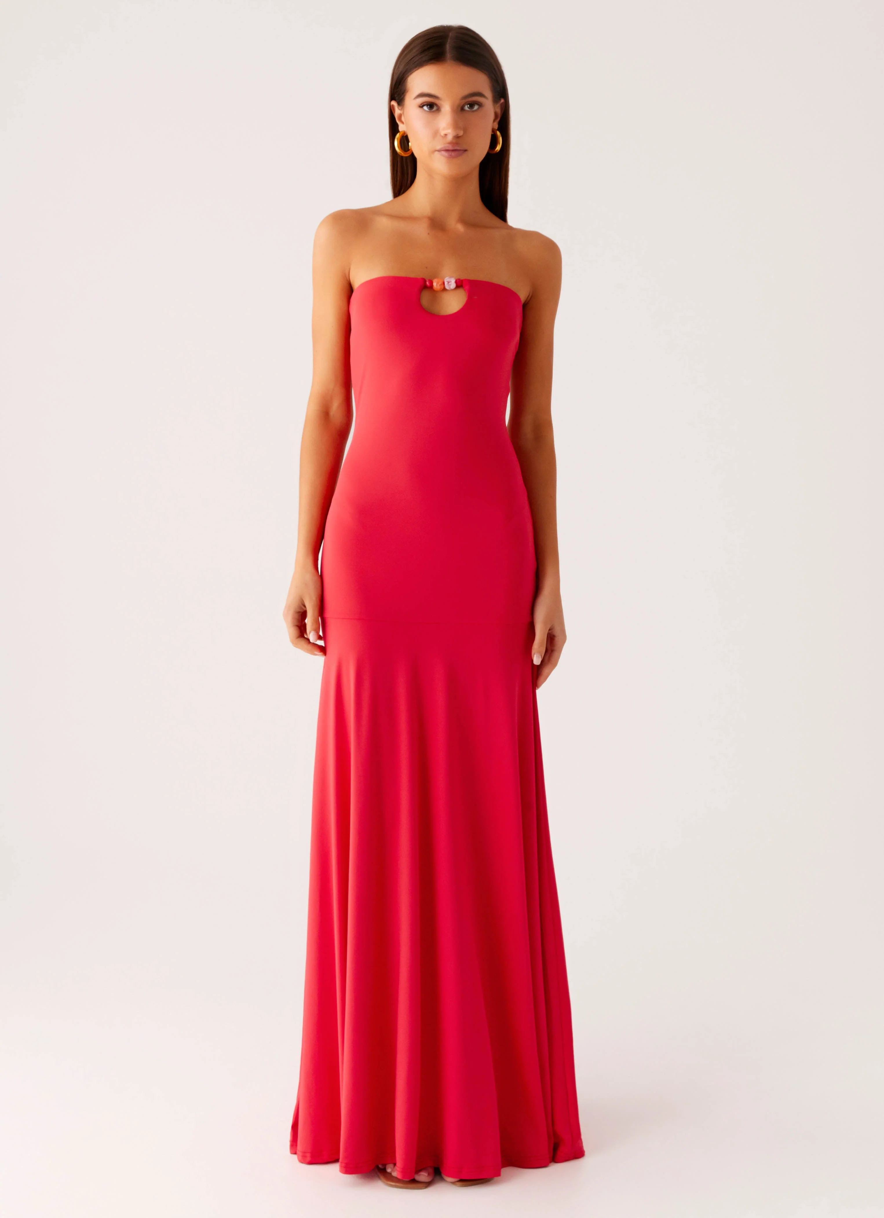 Hurts Like Hell Maxi Dress - Pink - Image 2