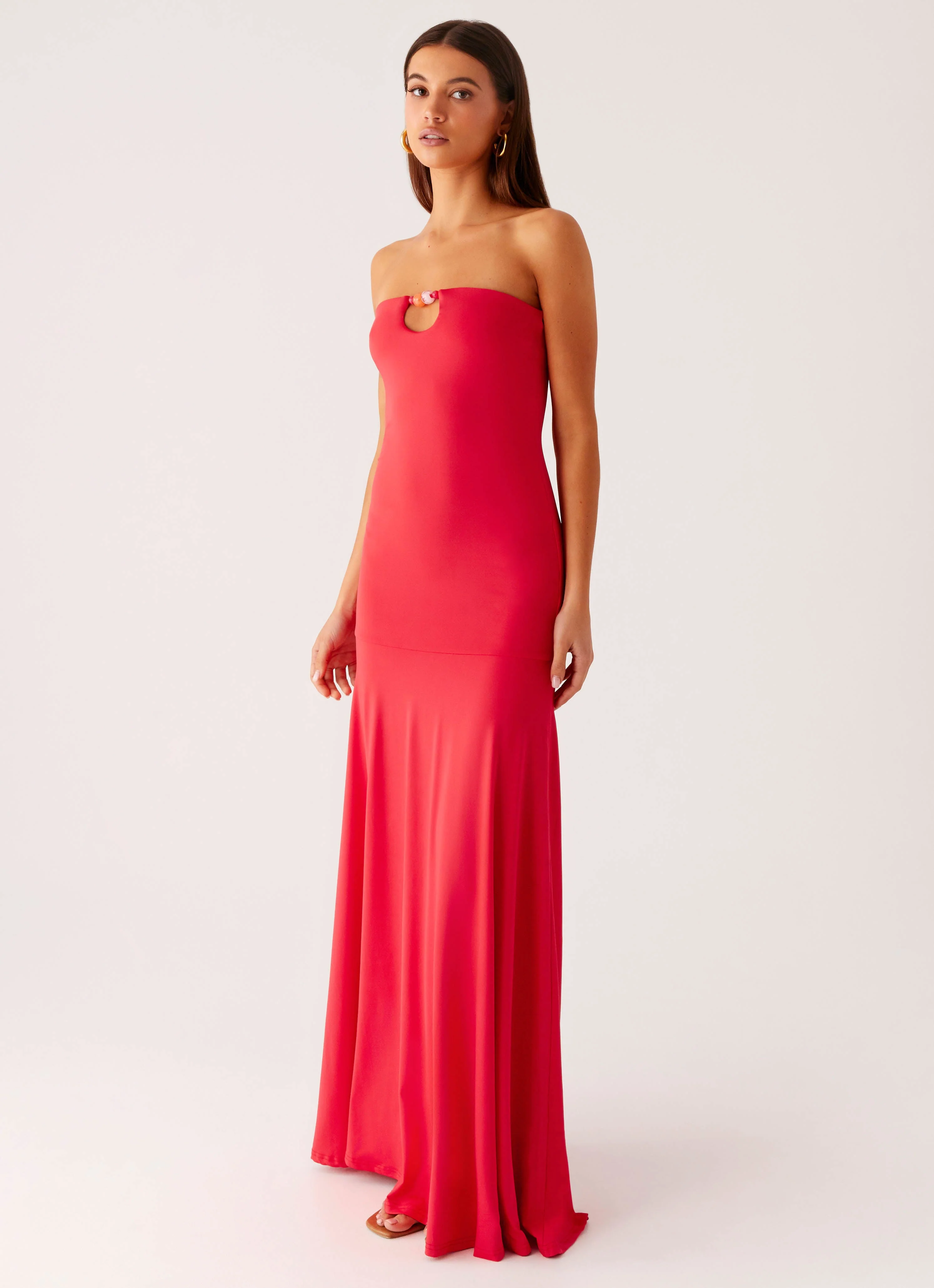 Hurts Like Hell Maxi Dress - Pink - Image 5