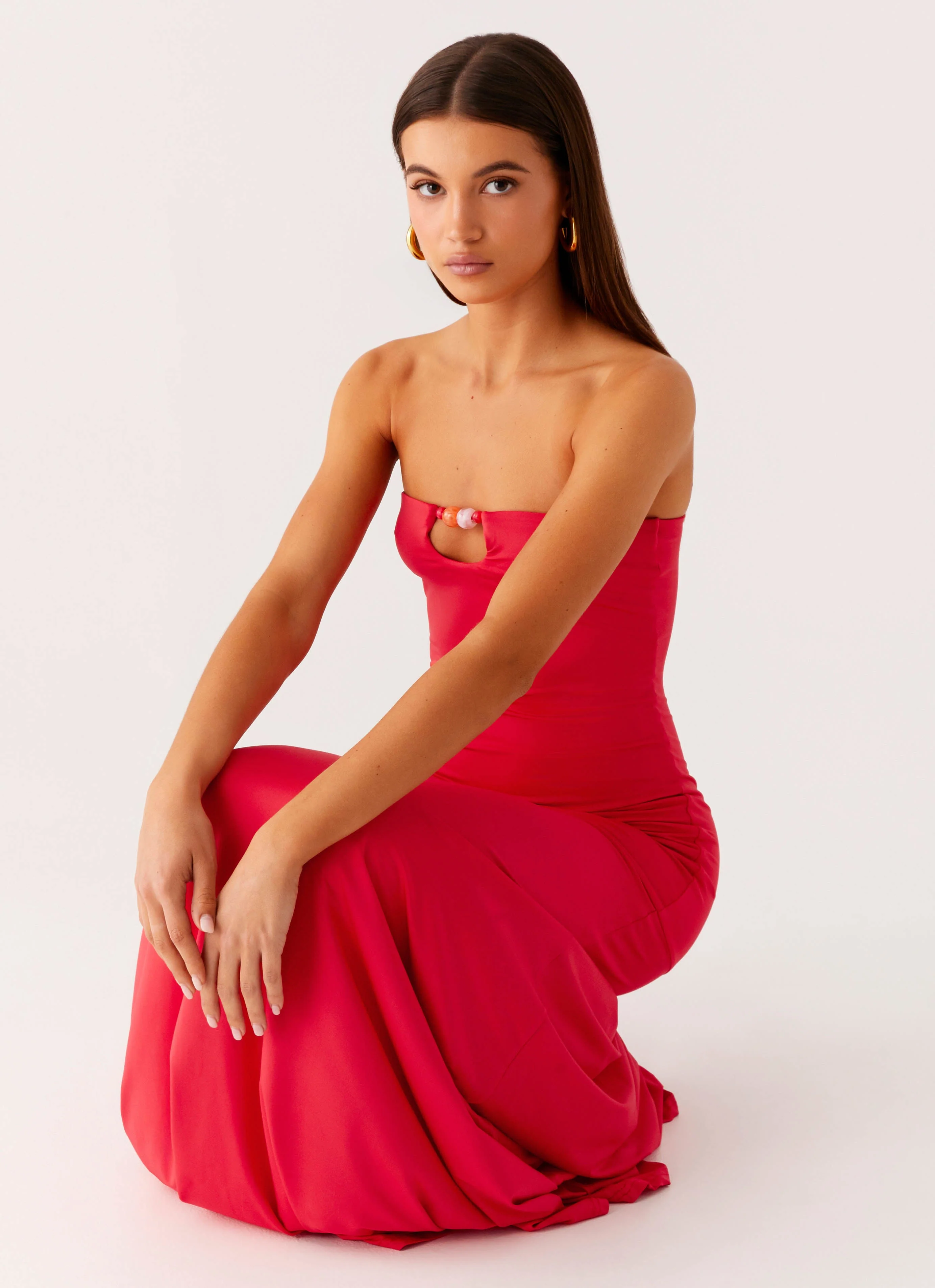 Hurts Like Hell Maxi Dress - Pink - Image 6