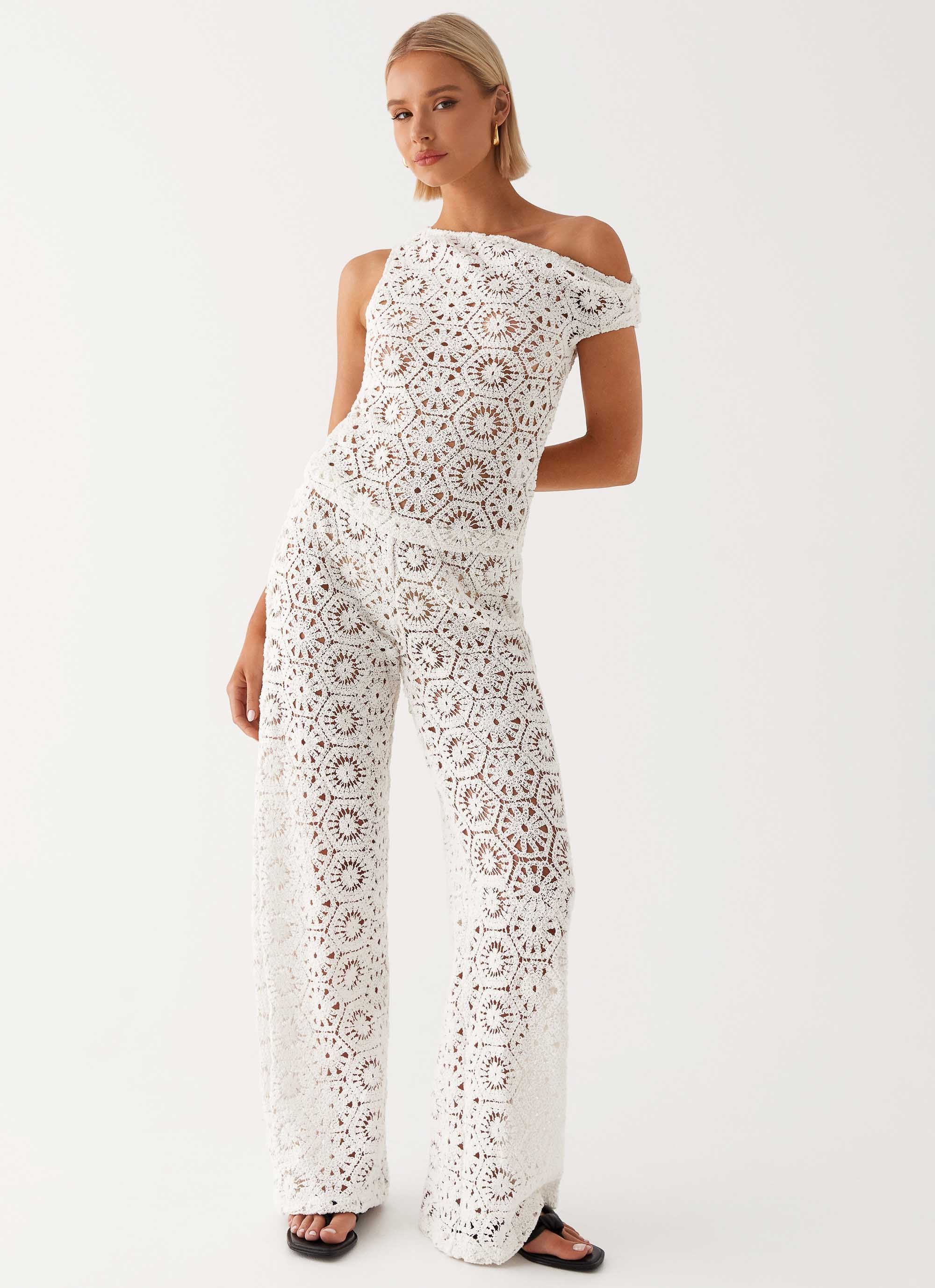 Ibiza Crochet Top - Ivory - Image 7