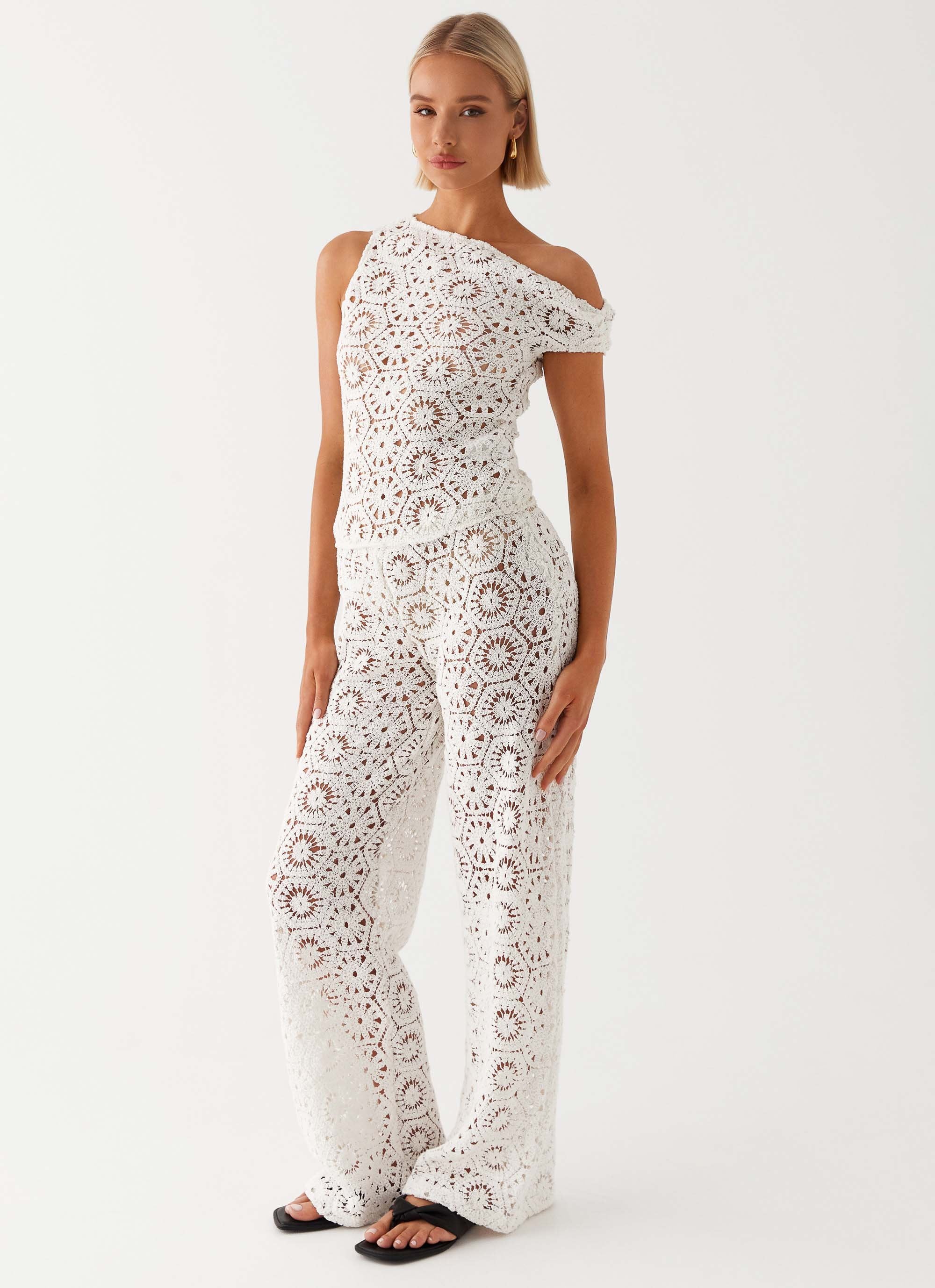Ibiza Crochet Top - Ivory - Image 8