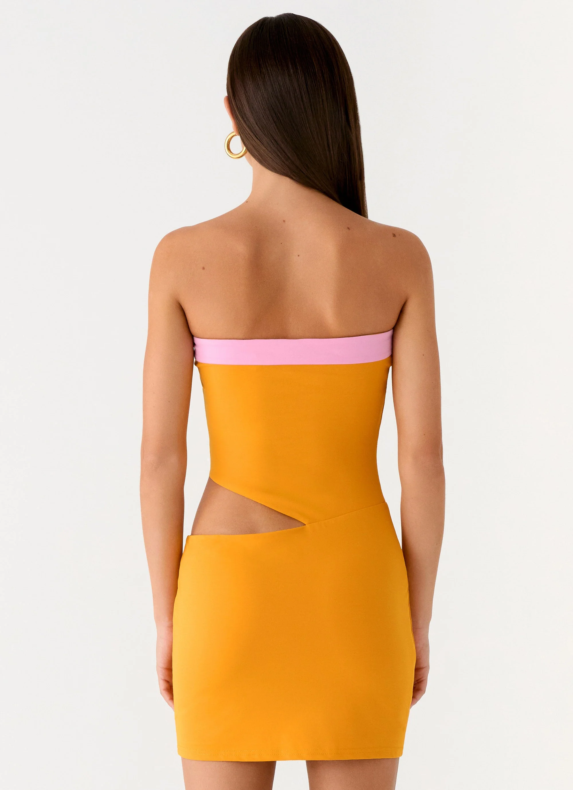 Ica Mini Dress - Orange - Image 3