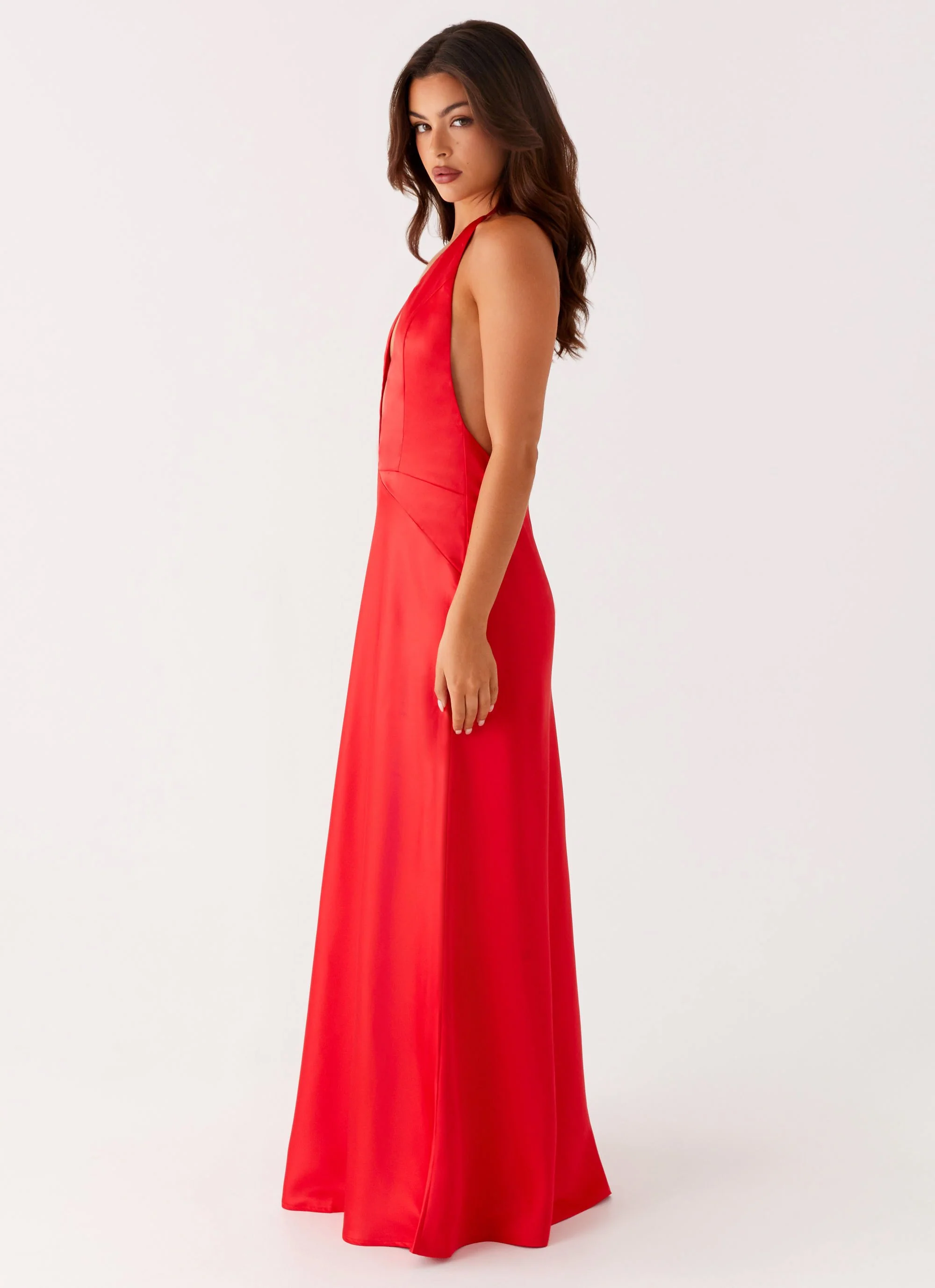 Idol Maxi Dress - Red - Image 3