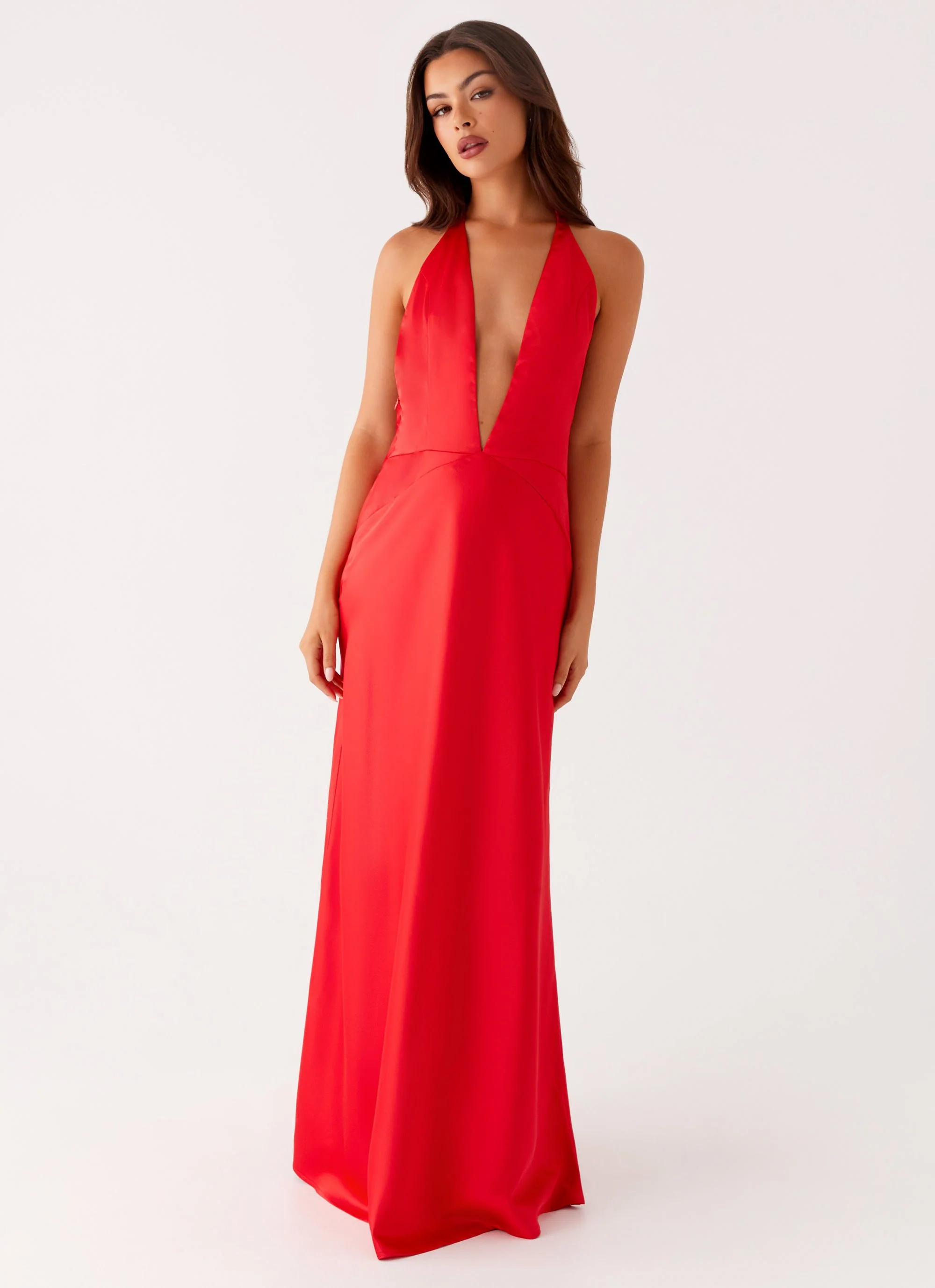 Idol Maxi Dress - Red - Image 5