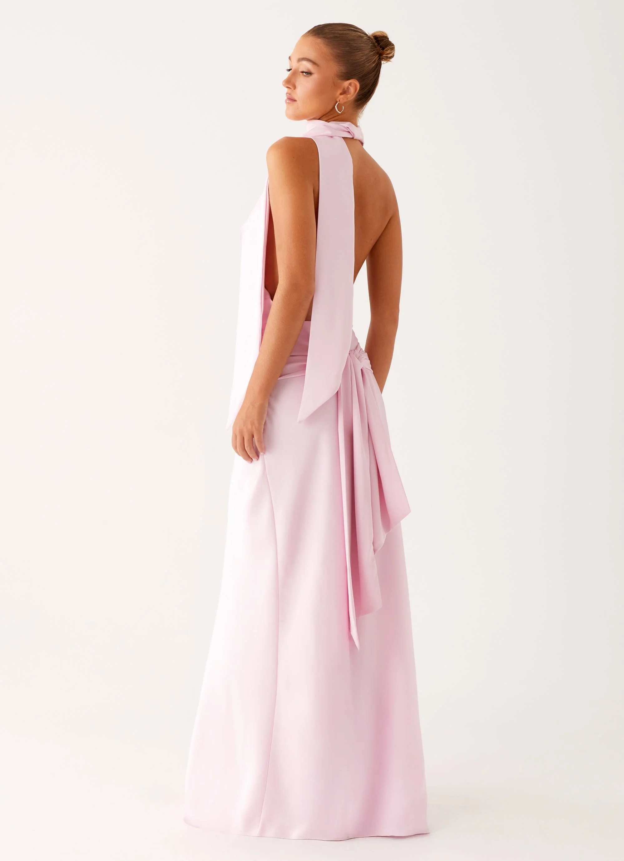 Imani Maxi Dress - Pink - Image 6