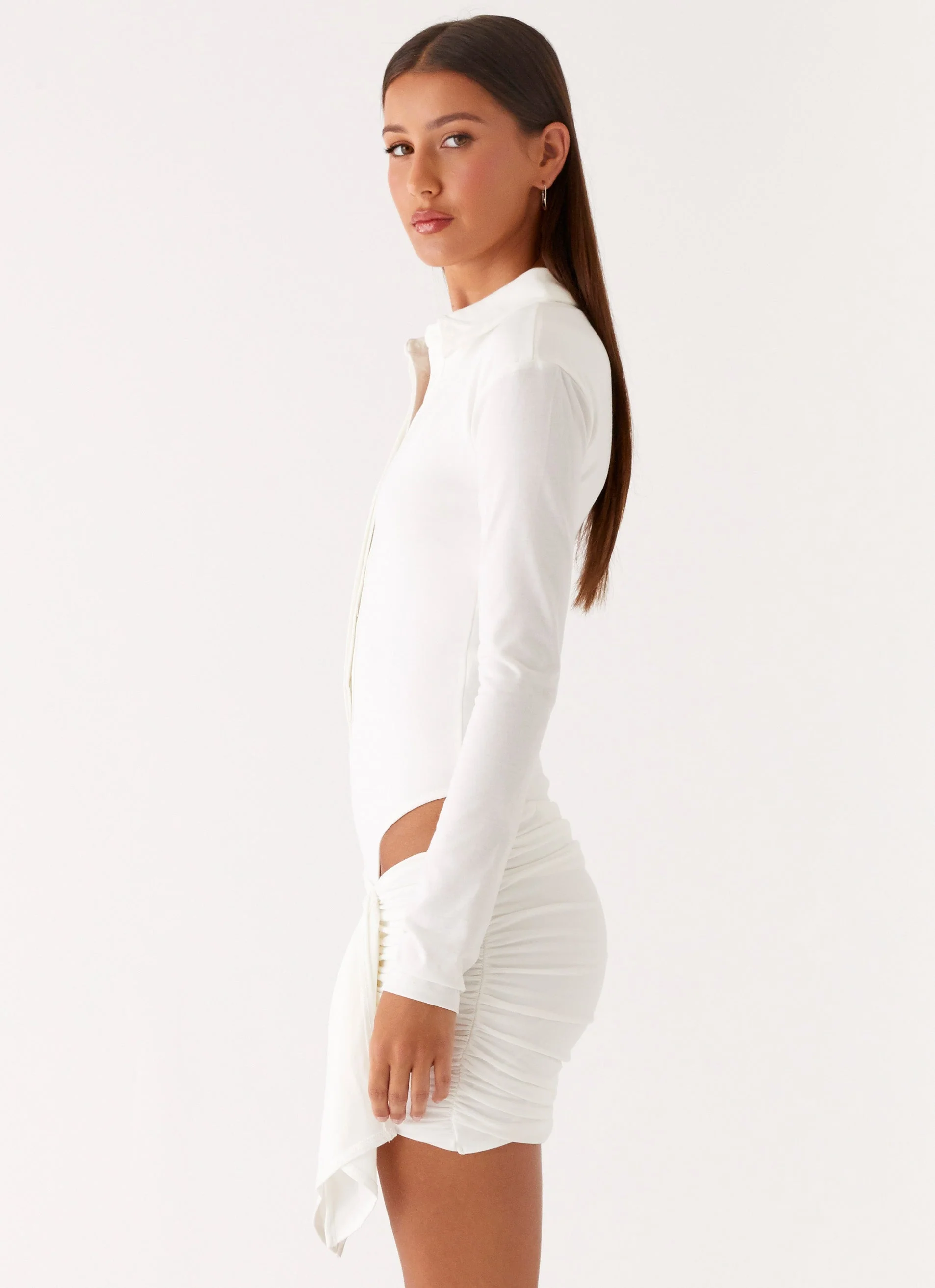 Indah Mini Dress - White - Image 2