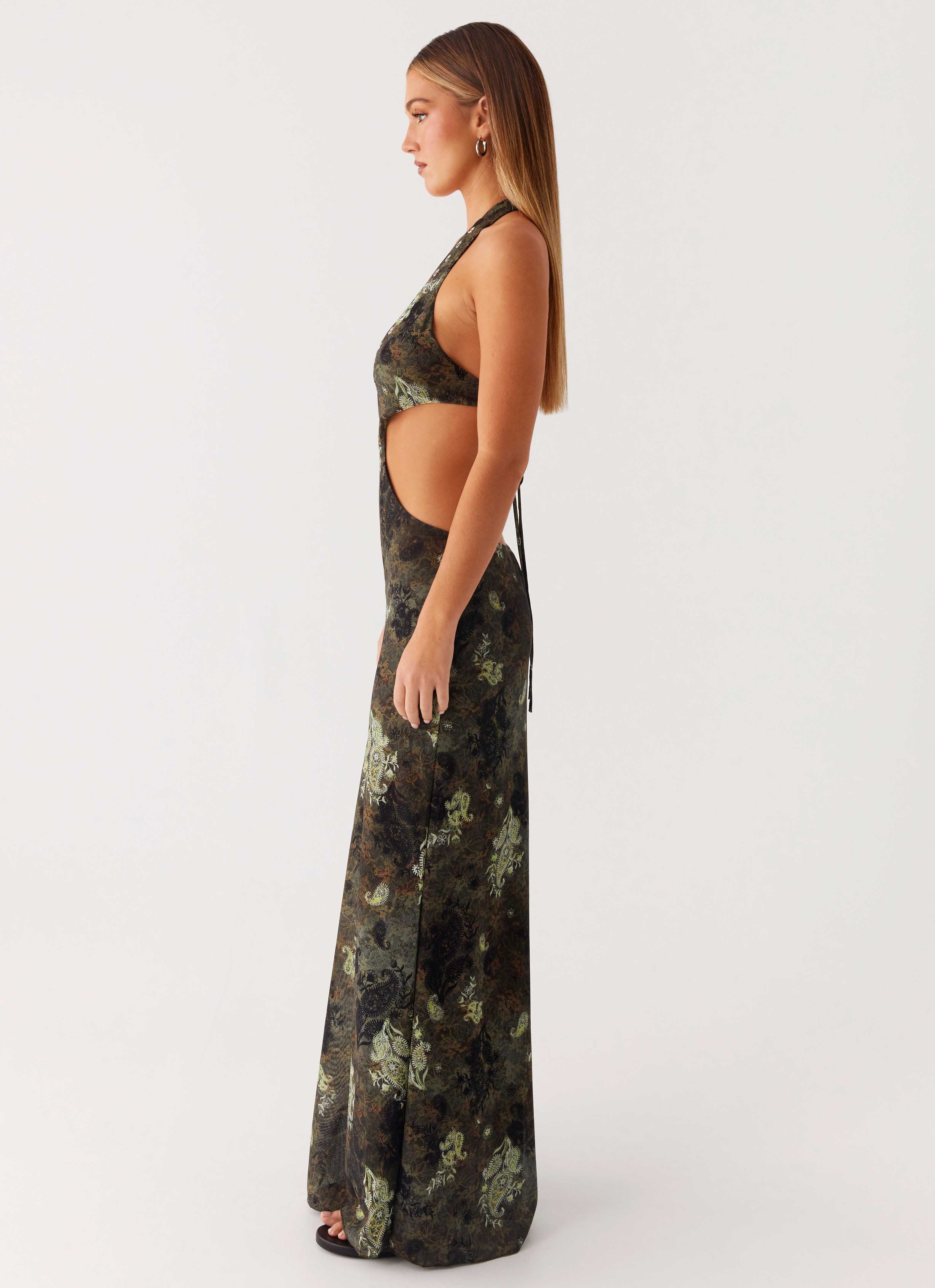 Indra Maxi Dress - Cyber Floral - Image 3