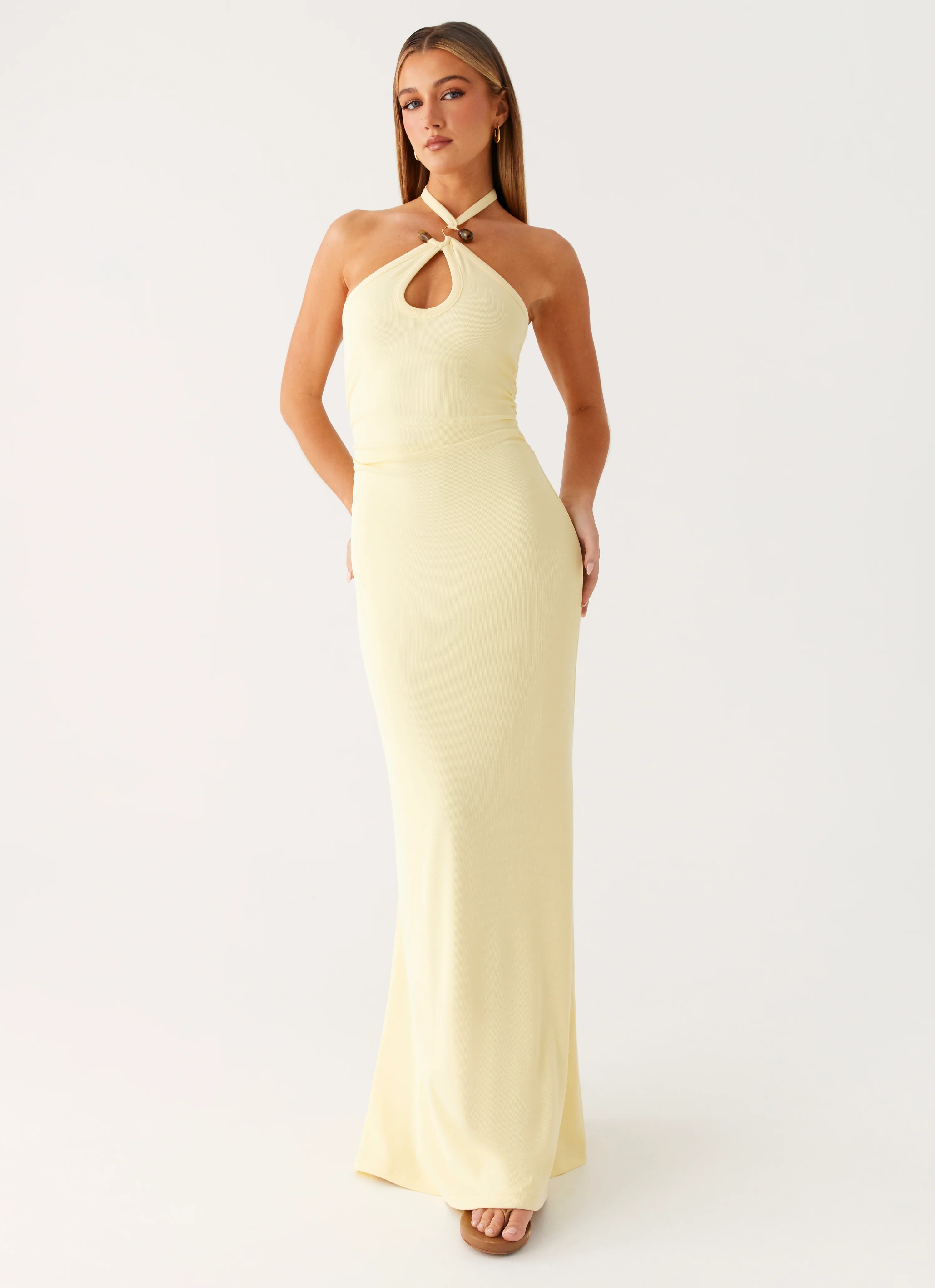 Instant Attraction Maxi Dress - Yellow - Image 5