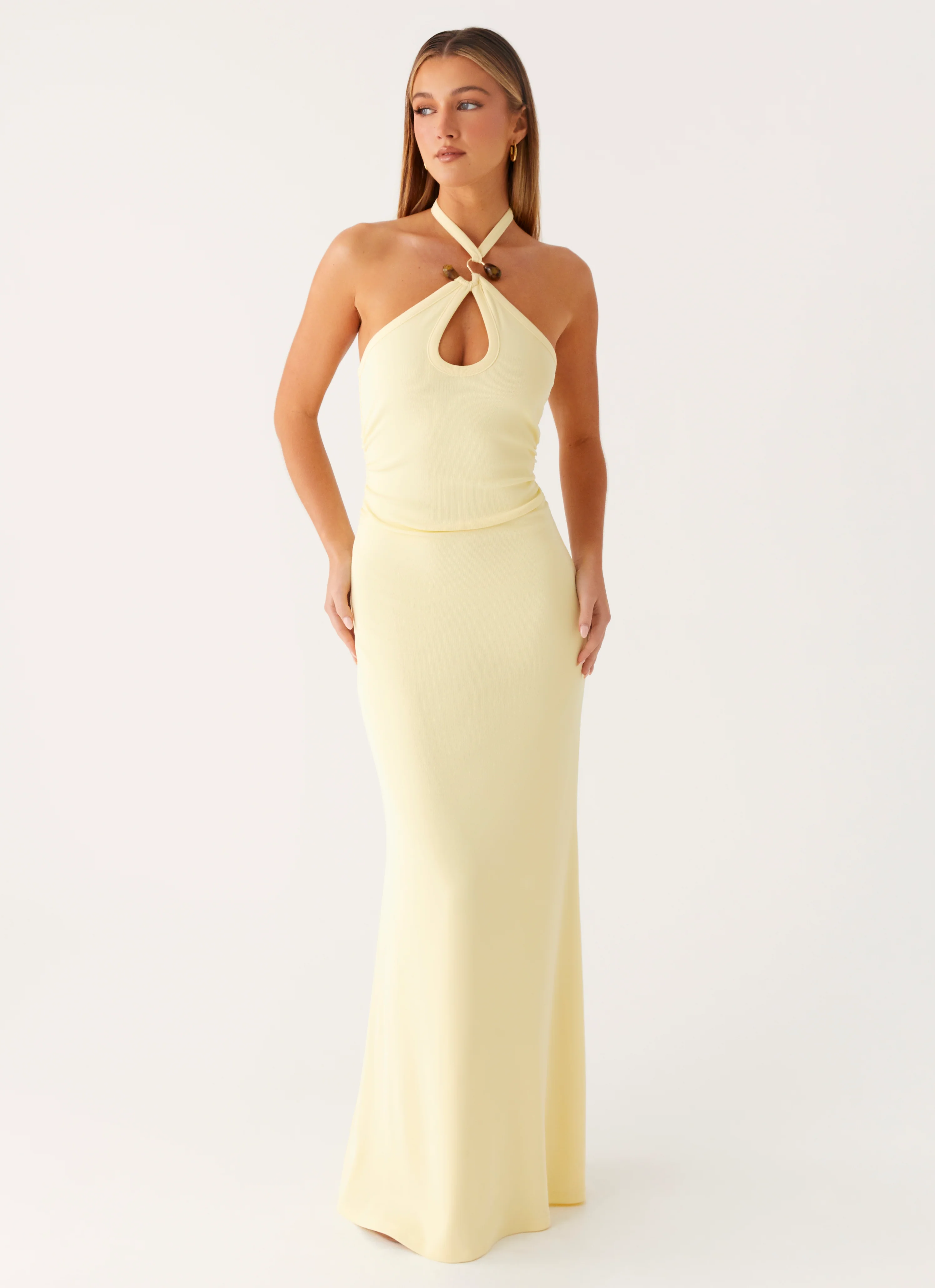 Instant Attraction Maxi Dress - Yellow - Image 6