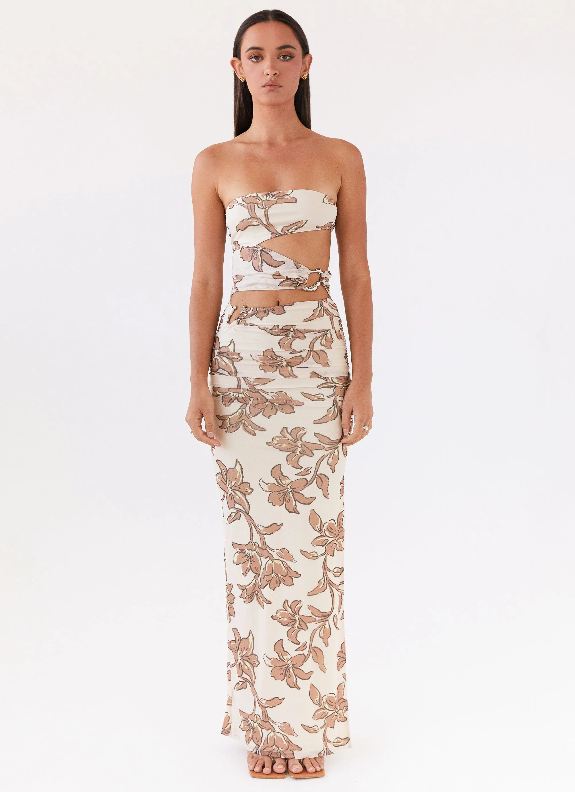 Into Pieces Mesh Maxi Dress - Hazel Bloom - Image 2